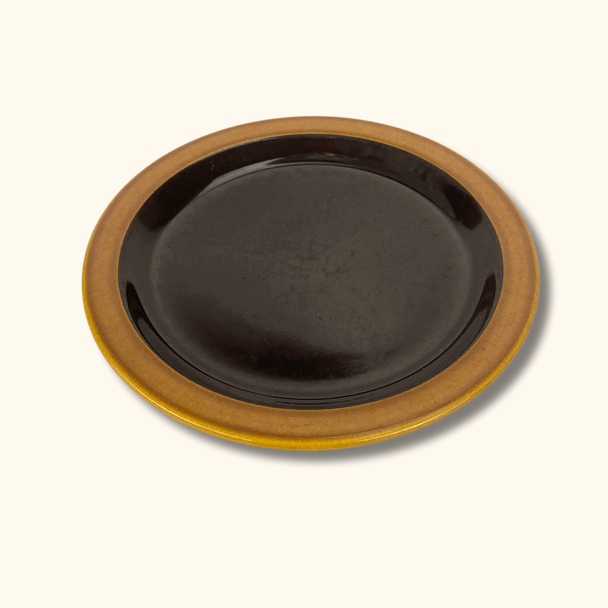 Hornsea Bronte Vintage Retro Brown Plate Set For 2 -  - Kitchenware