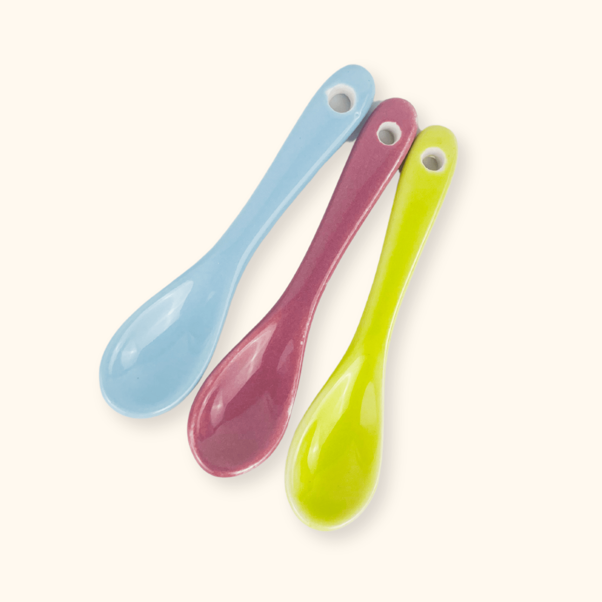 Vintage Afibel Ice Cream Dishes With Spoons - Set of 4 - - Dishware