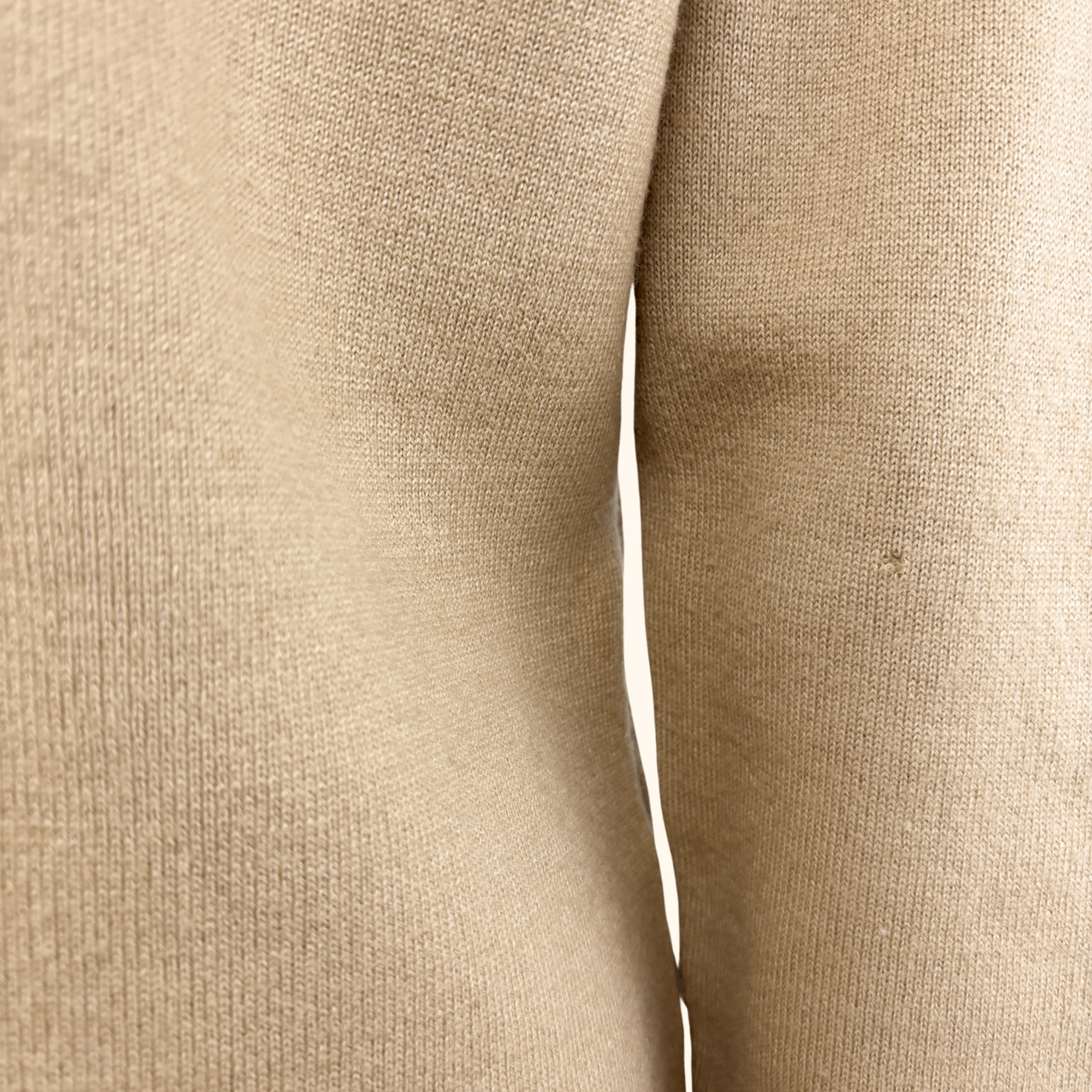 Vintage M&S St Michael Wool Blend Beige Cardigan - Size 14