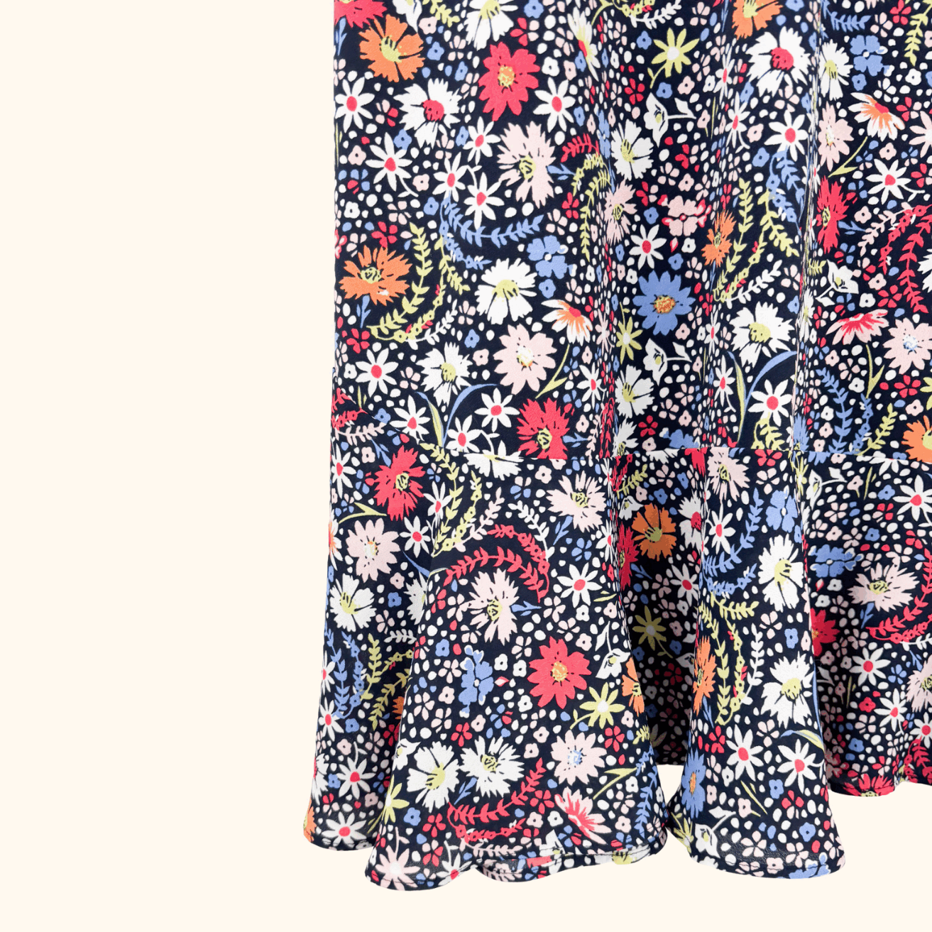 Next Floral Short Sleeve Tea Dress - Size 22 Next