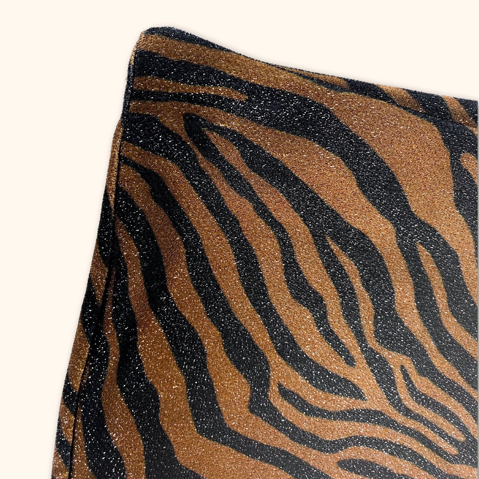 River Island Brown Zebra Print Flared Trousers - Size 10 -  - Jeans & Trousers