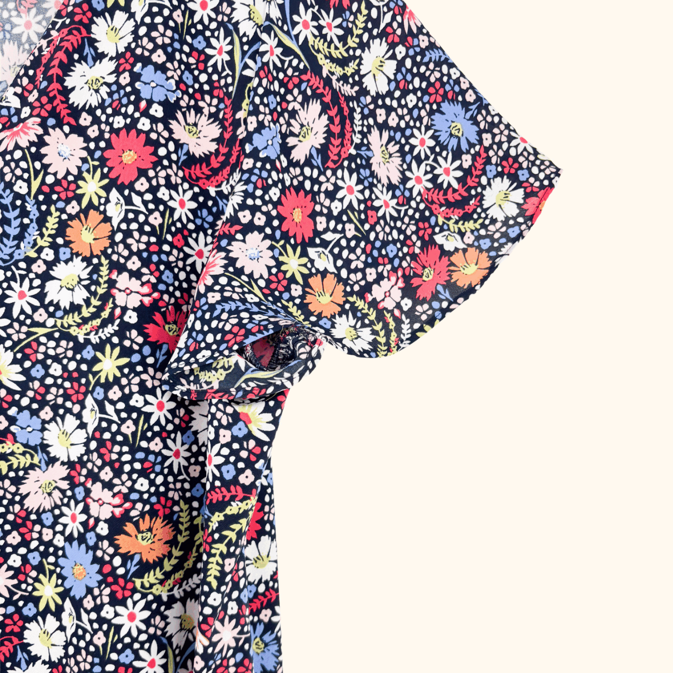 Next Floral Short Sleeve Tea Dress - Size 22 Next