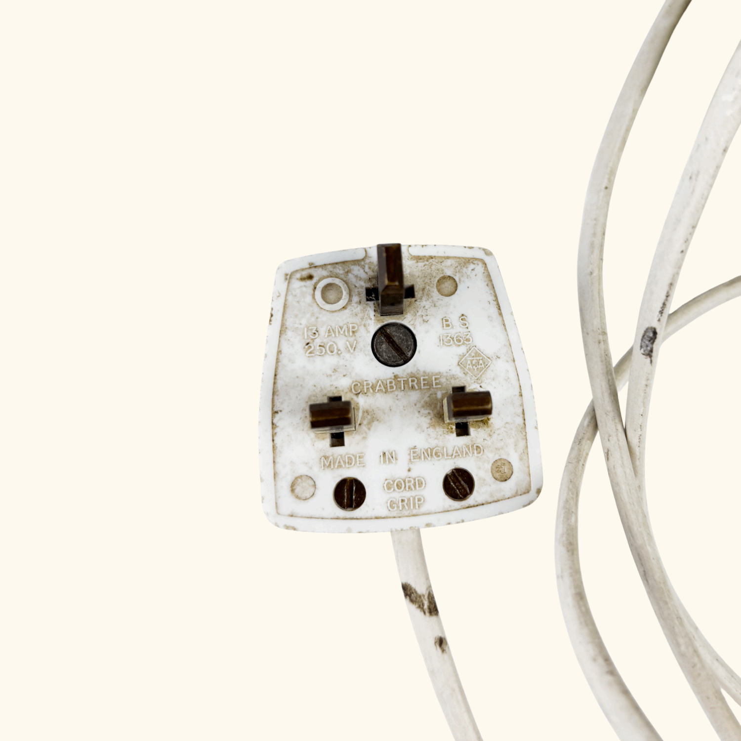 Vintage Green Geometric Ceramic Table Lamp Base Sunshine Thrift