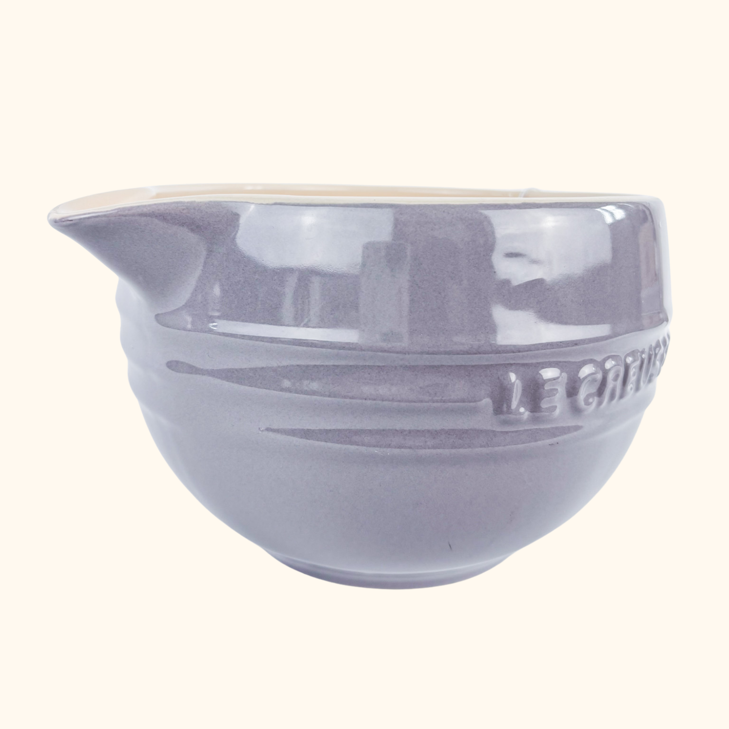 Le Creuset Stoneware Flint Grey Mixing Jug 2L - - Kitchenware