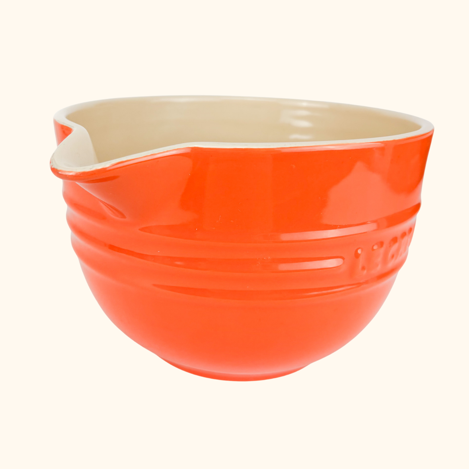 Le Creuset Stoneware Orange Batter Bowl 2L