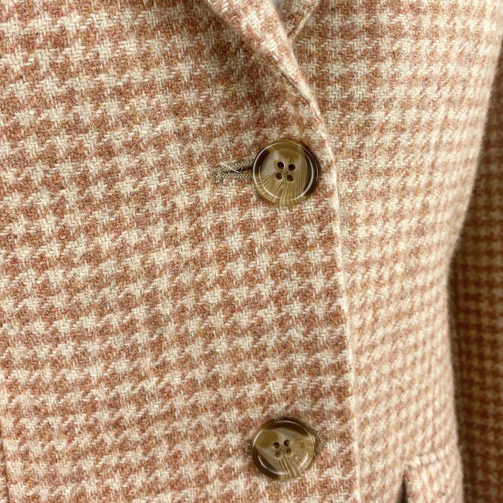 Cashmere Houndstooth Pink Blazer - Size 10 -  - Coats & jackets