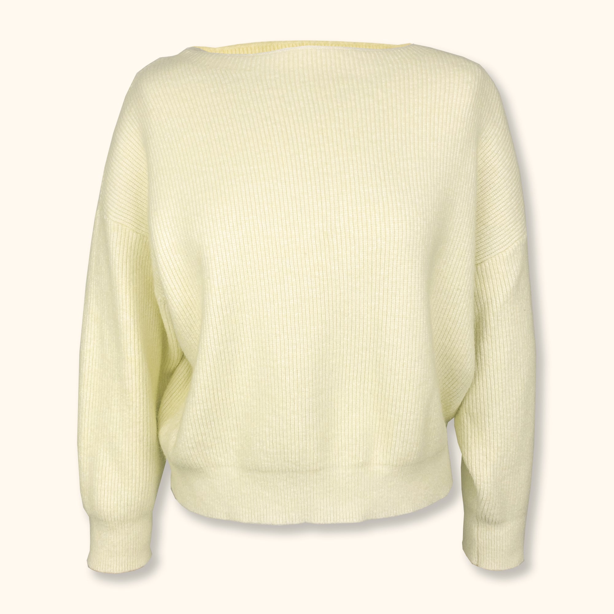 Oliver Bonas Yellow Knitted Jumper - Size 18 - - Jumpers