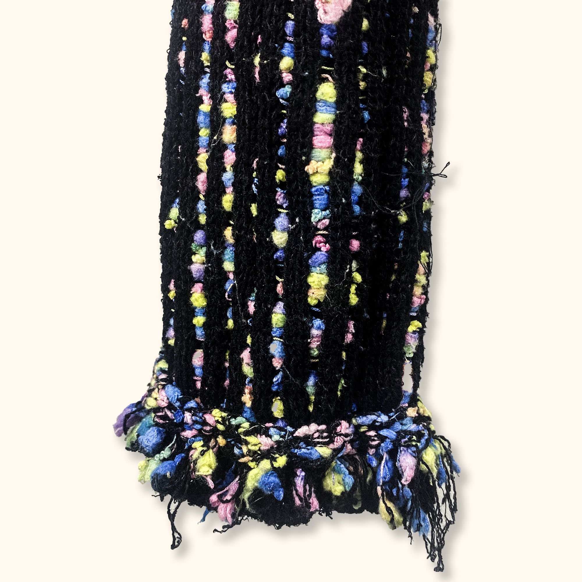 Zara Multi Coloured Tweed Knitted Cardigan - Size Small -  - Coats & jackets