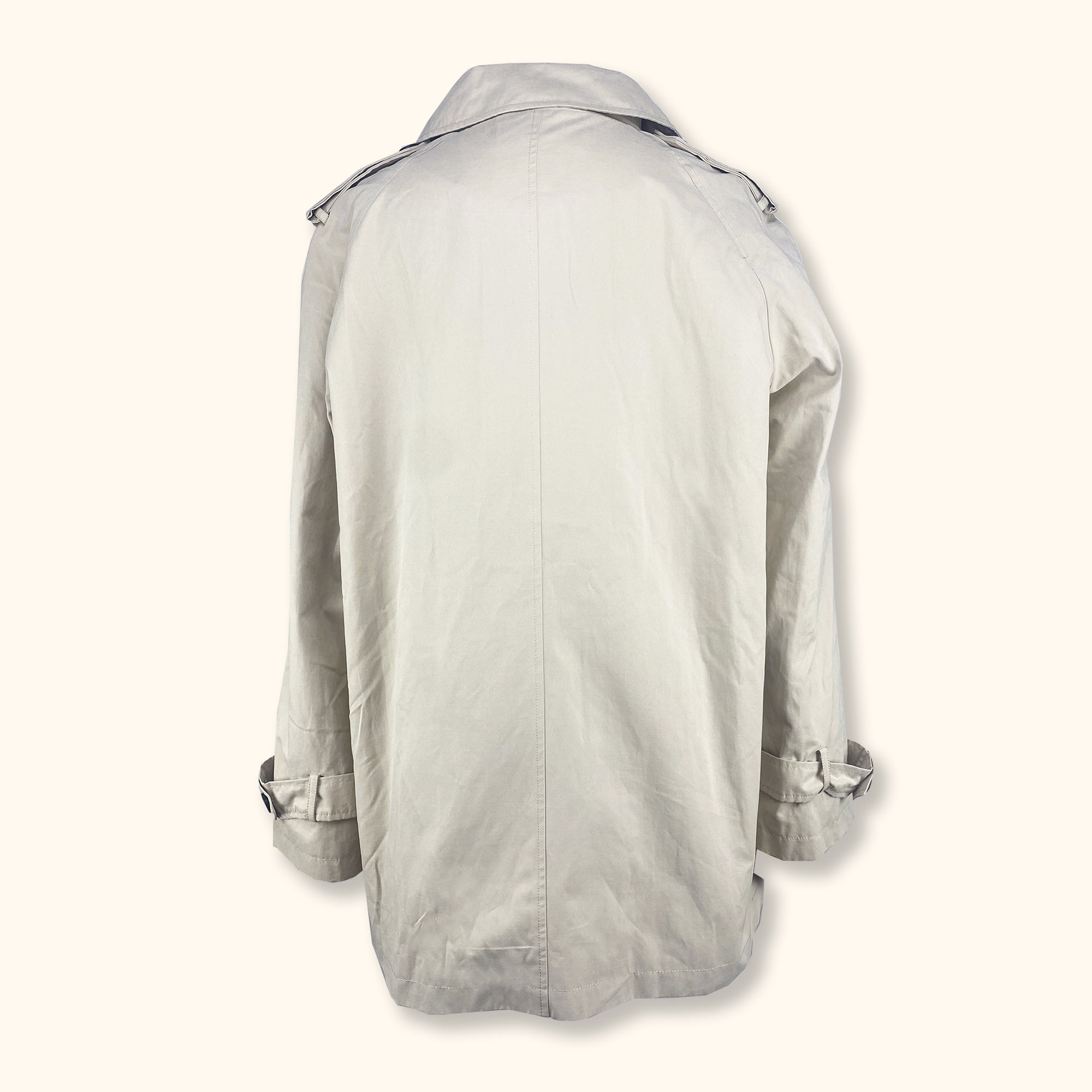Zara Cream Trench Coat - Size XL -  - Coats & jackets