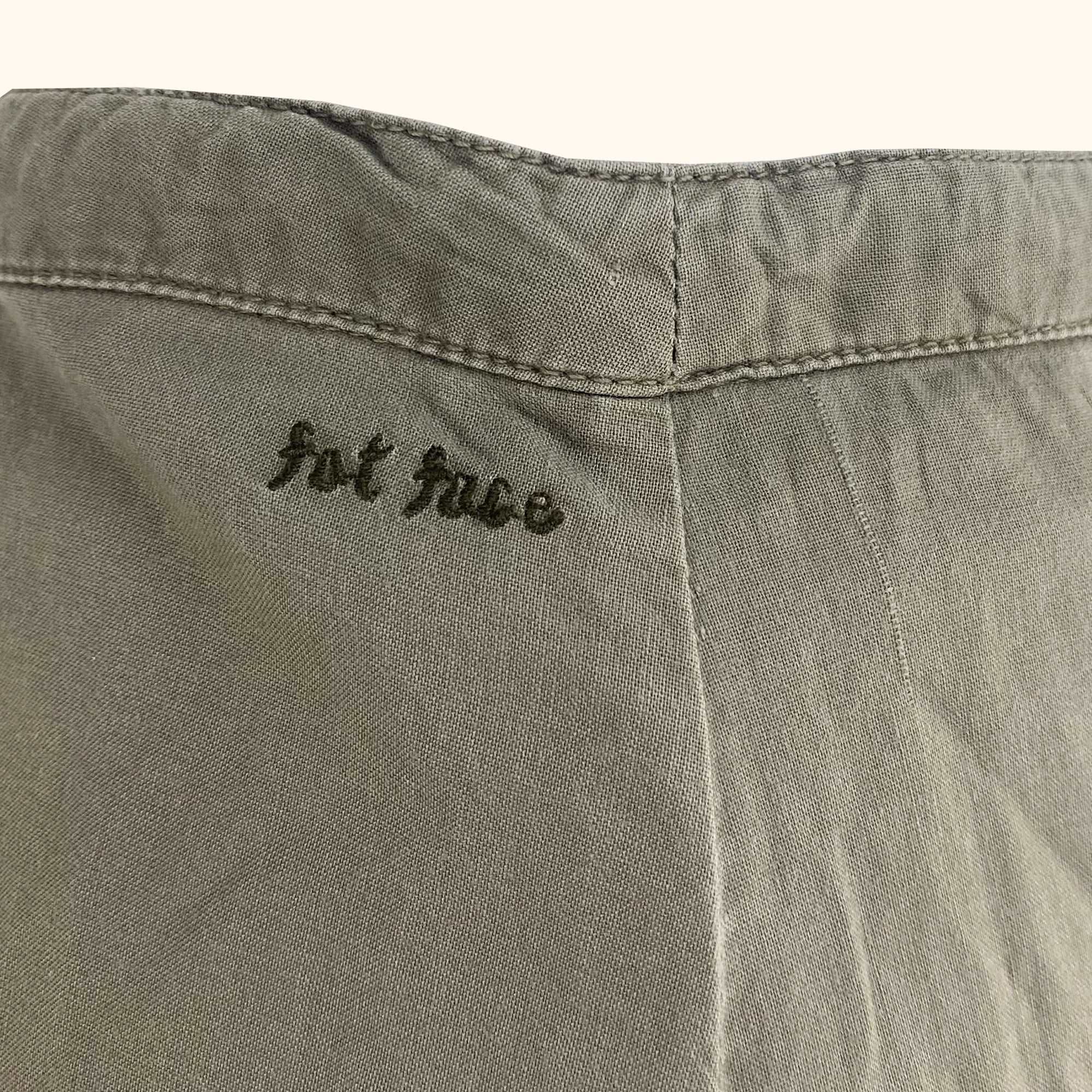 Fat Face Grey Ruffle Midi Skirt - Size 14 - - Skirts