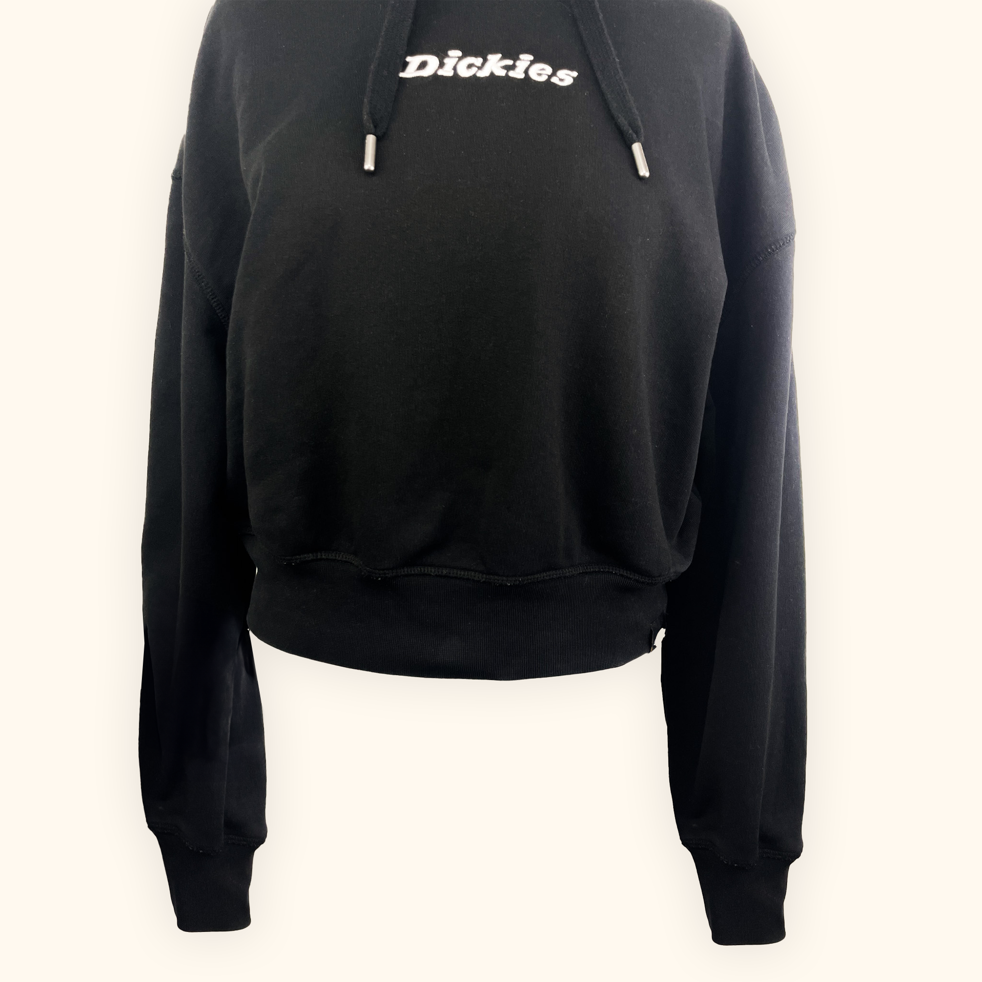 Dickies Loretta Black Boxy Hoodie - Size Small Dickies