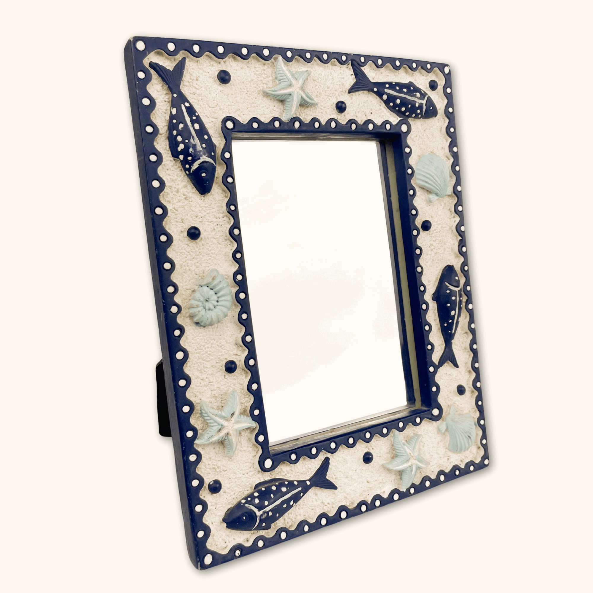 Coastal Blue and White Picture Frame 6x4 - - Picture Frames