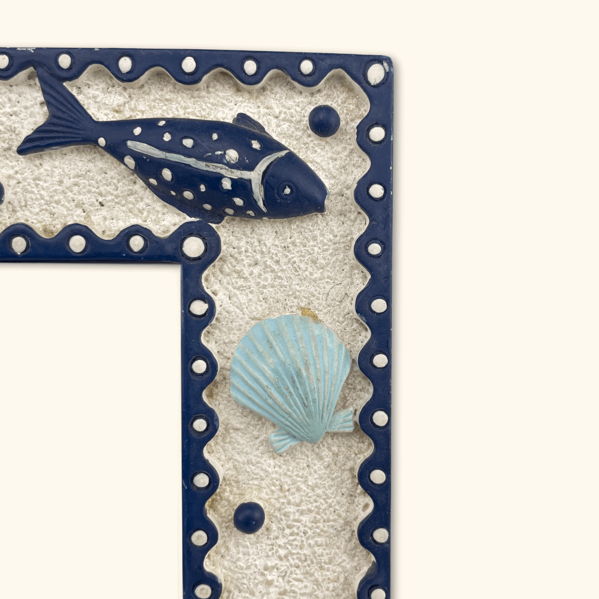 Coastal Blue and White Picture Frame 6x4 - - Picture Frames