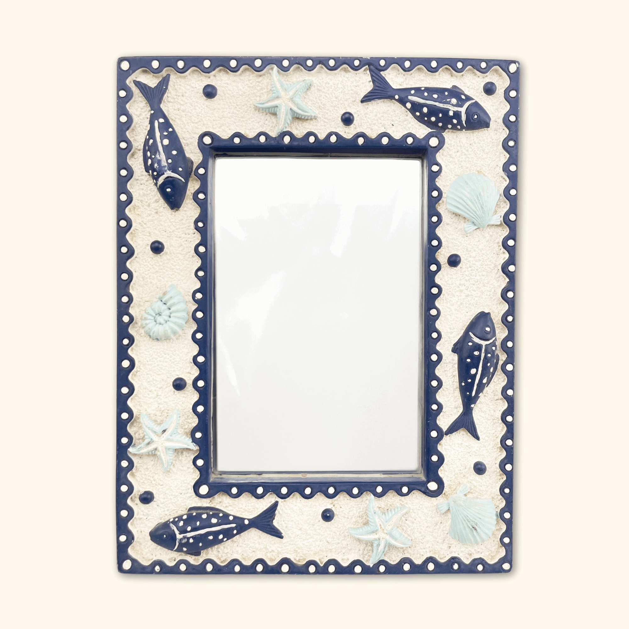 Coastal Blue and White Picture Frame 6x4 - - Picture Frames