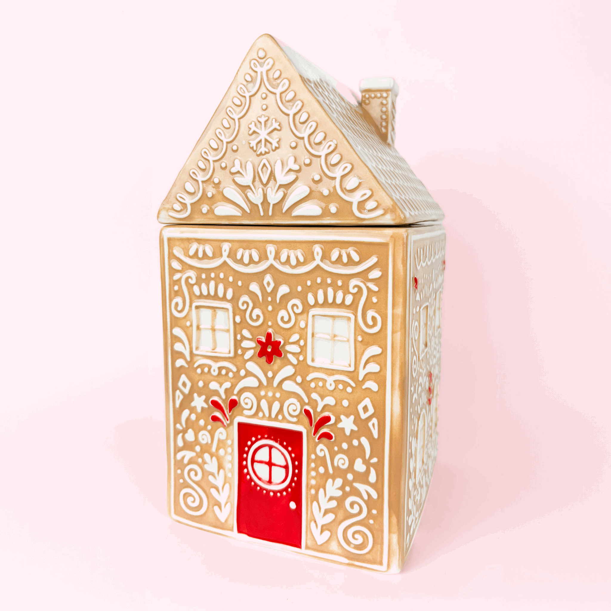 Marks and Spencer Gingerbread House Ceramic Cookie Jar M&S