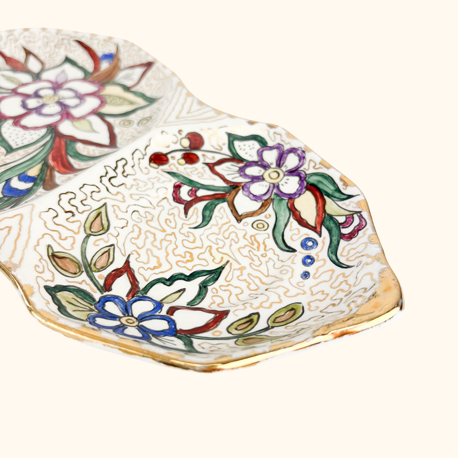 Royal Tudor Ware Floral Serving Plate Royal Tudor Ware