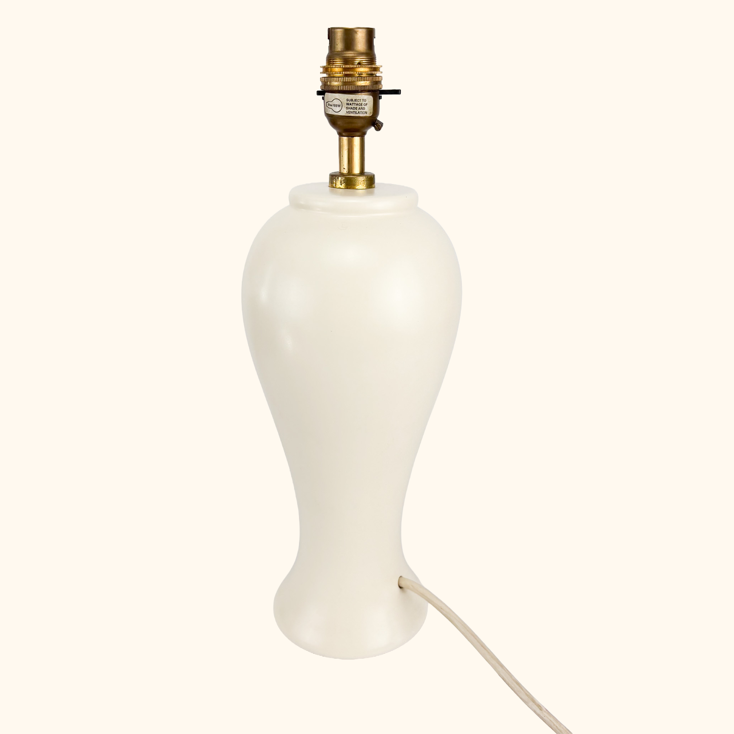 M&S Home Cream Urn Table Lamp M&S Home