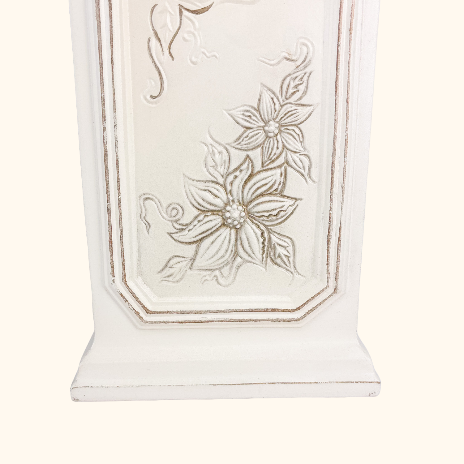 M&S Floral Column Ceramic Table Lamp Base M&S Home