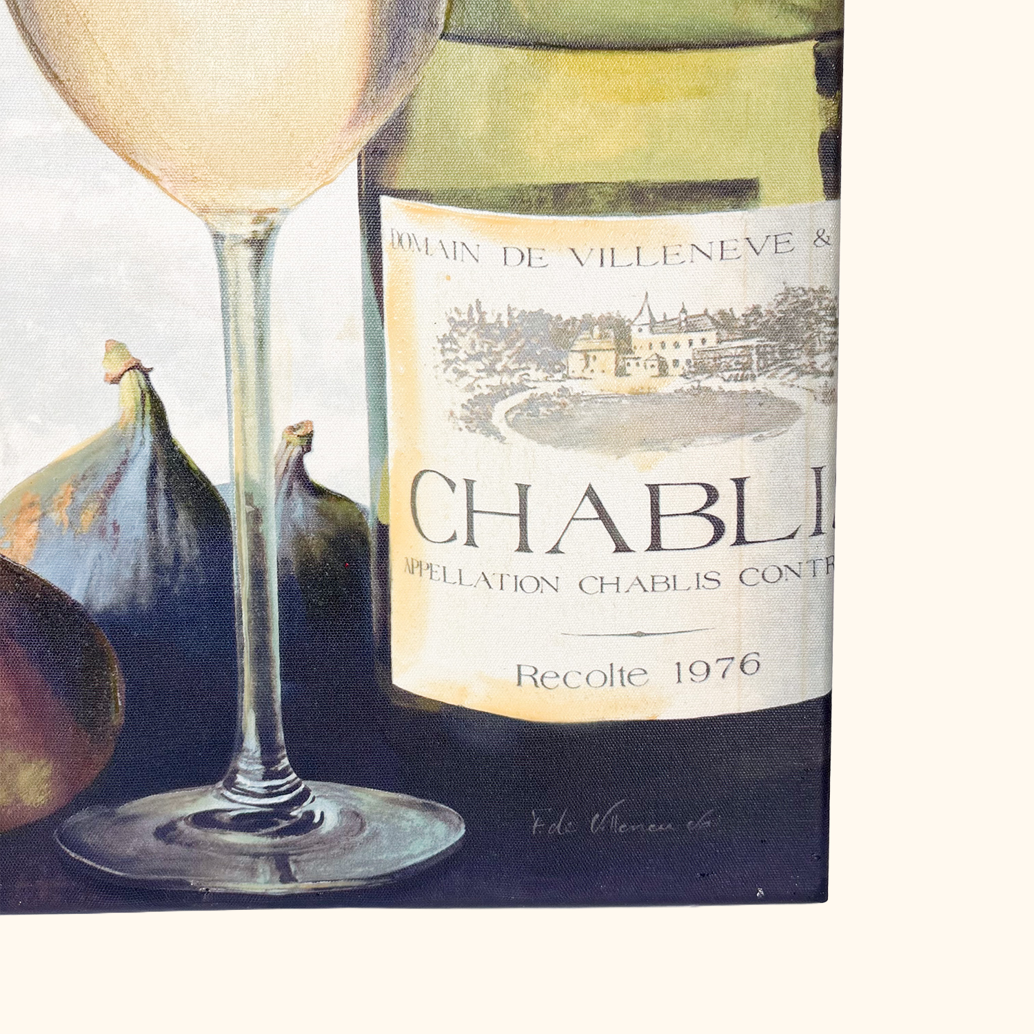 Fabrice de Villeneuve French Wine Canvas Art Fabrice de Villeneuve
