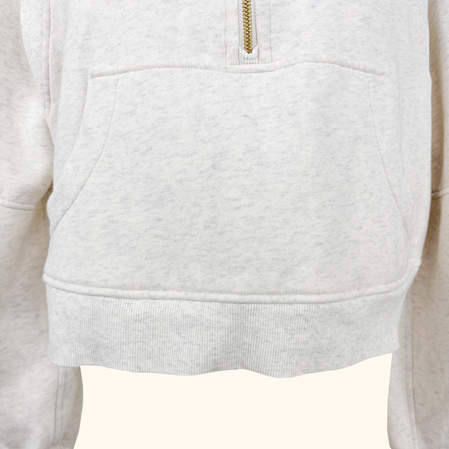 Lululemon Scuba Funnel Neck Half Zip Jumper - Size Medium Lululemon
