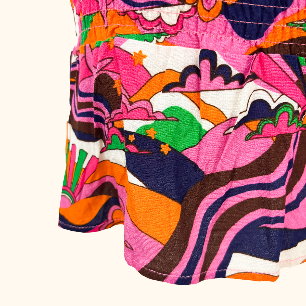 Never Fully Dressed Retro Floral Mini Skirt - Size 6