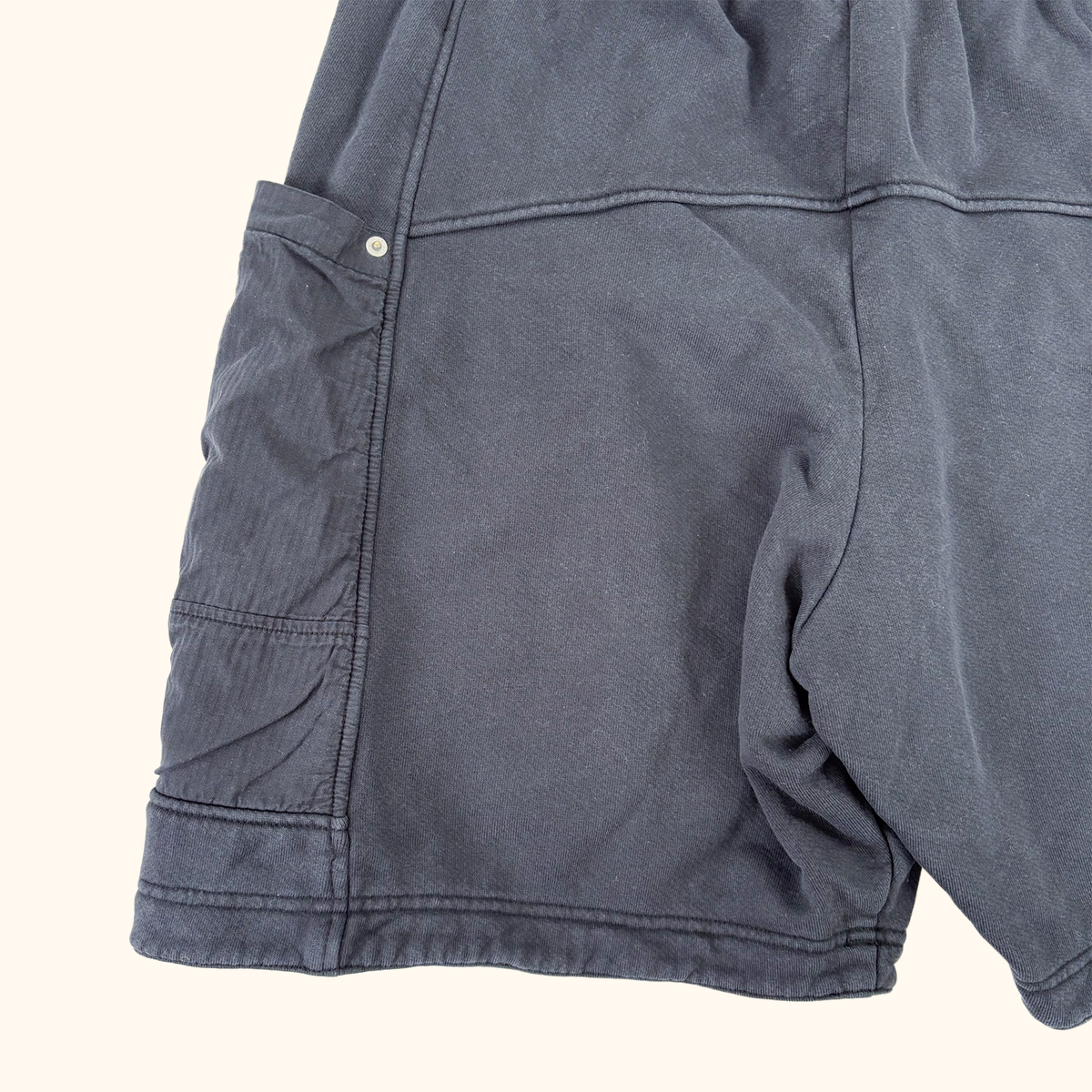 We The Free Navy Baggy Cargo Shorts - Size XL