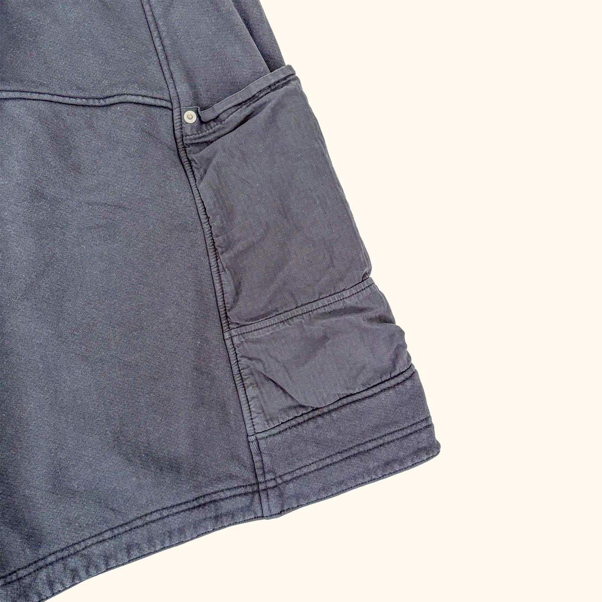 We The Free Navy Baggy Cargo Shorts - Size XL