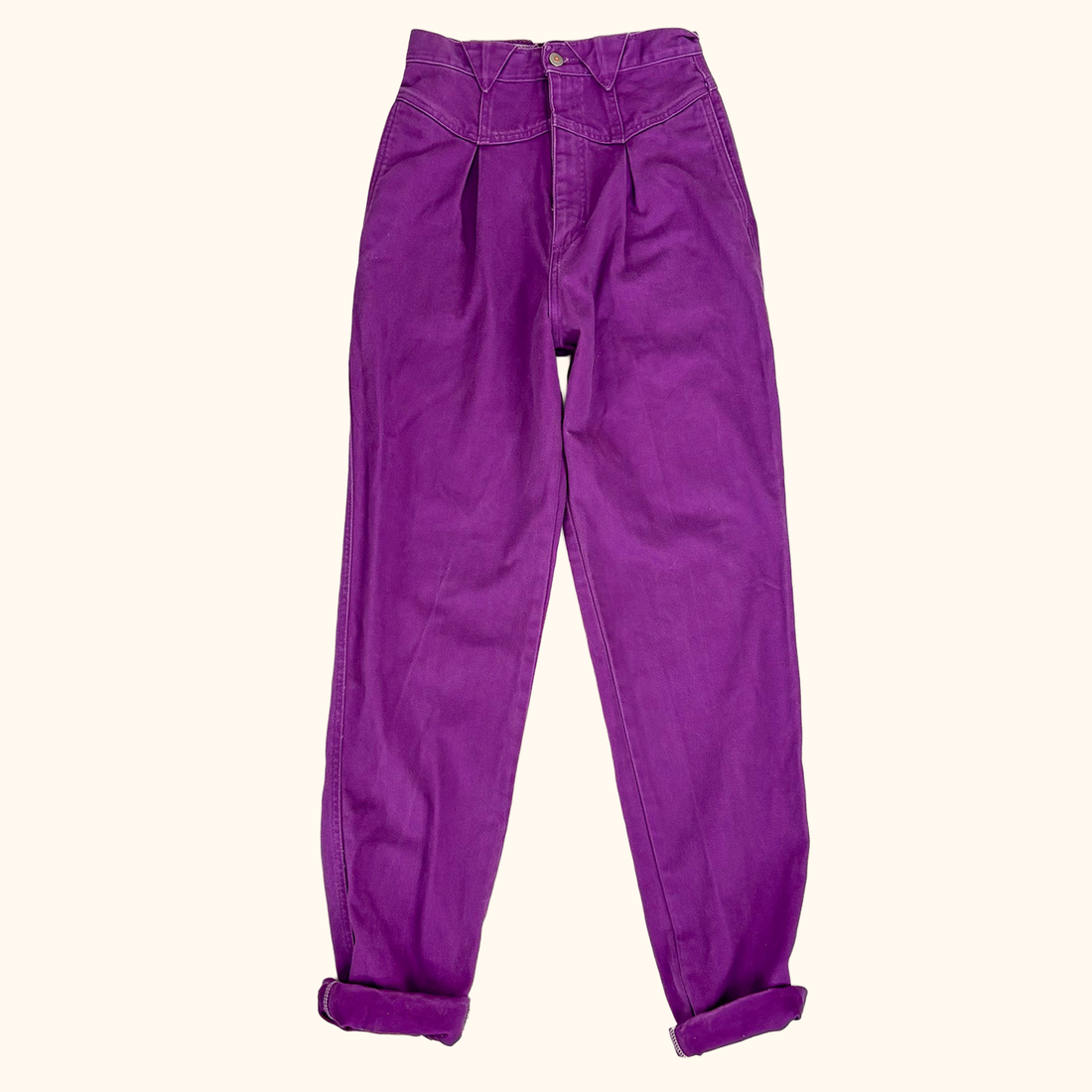 Wrangler Silverlake Purple High Waist Jeans Plum - Size XS Wrangler