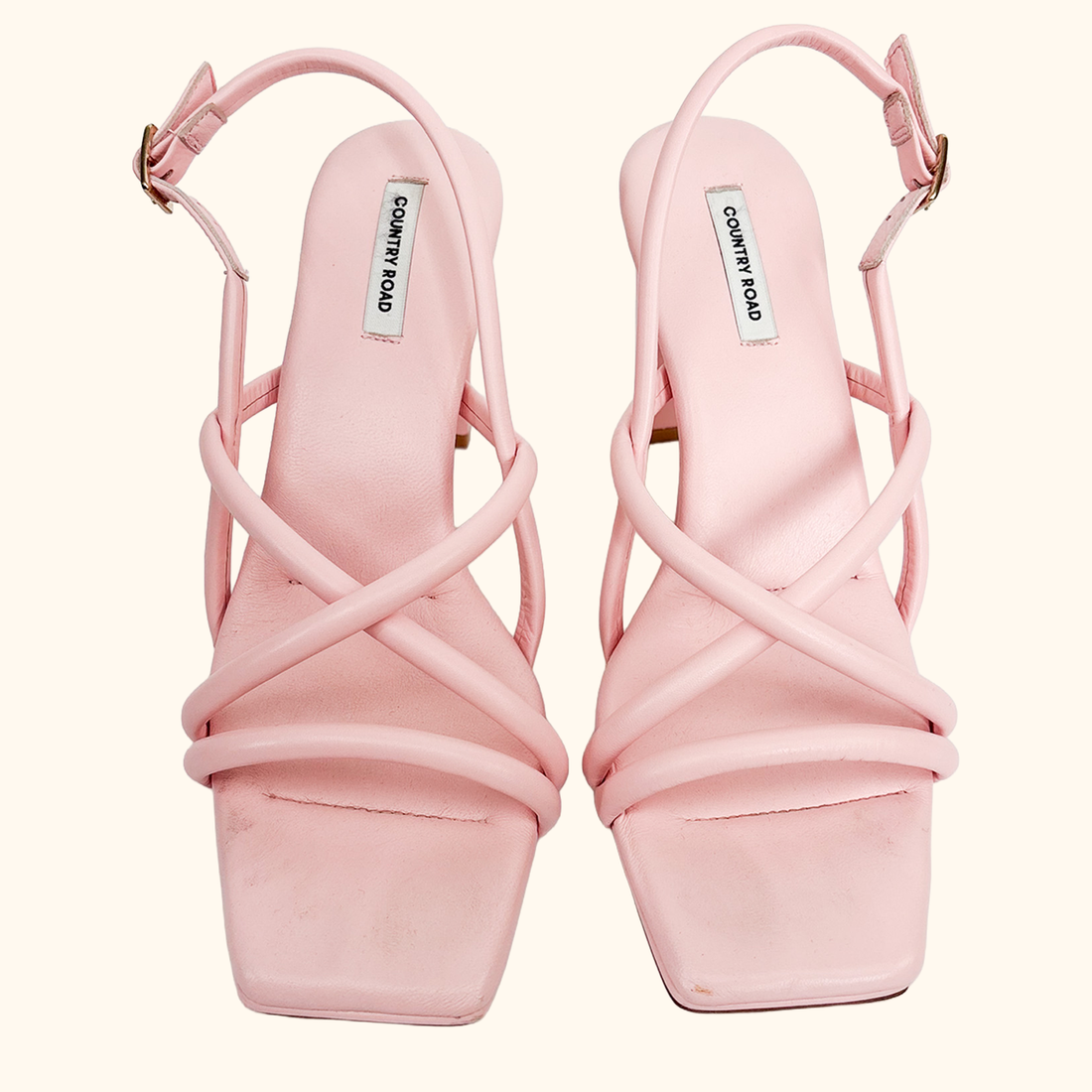 Country Road Erica Pink Heels - Size 7 Country Road