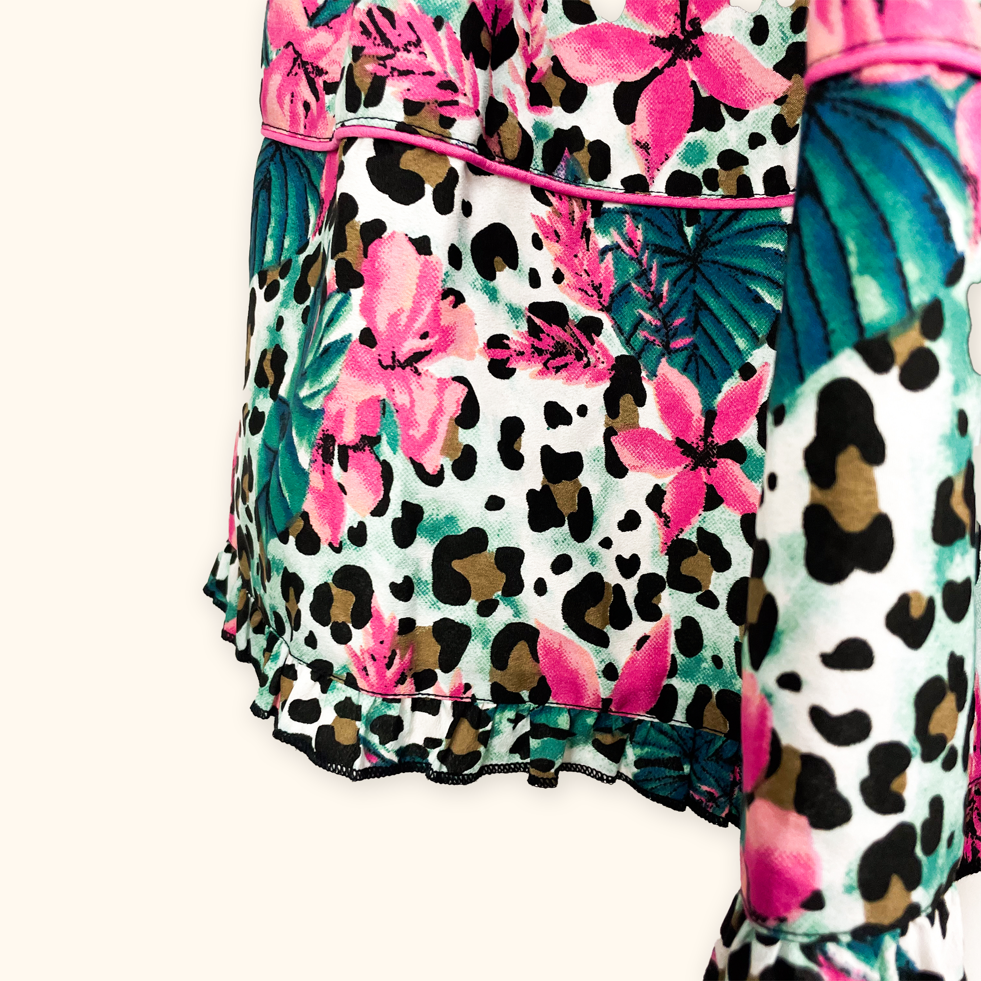 Joe Browns Floral Leopard Beach Dress - Size 28 Joe Browns