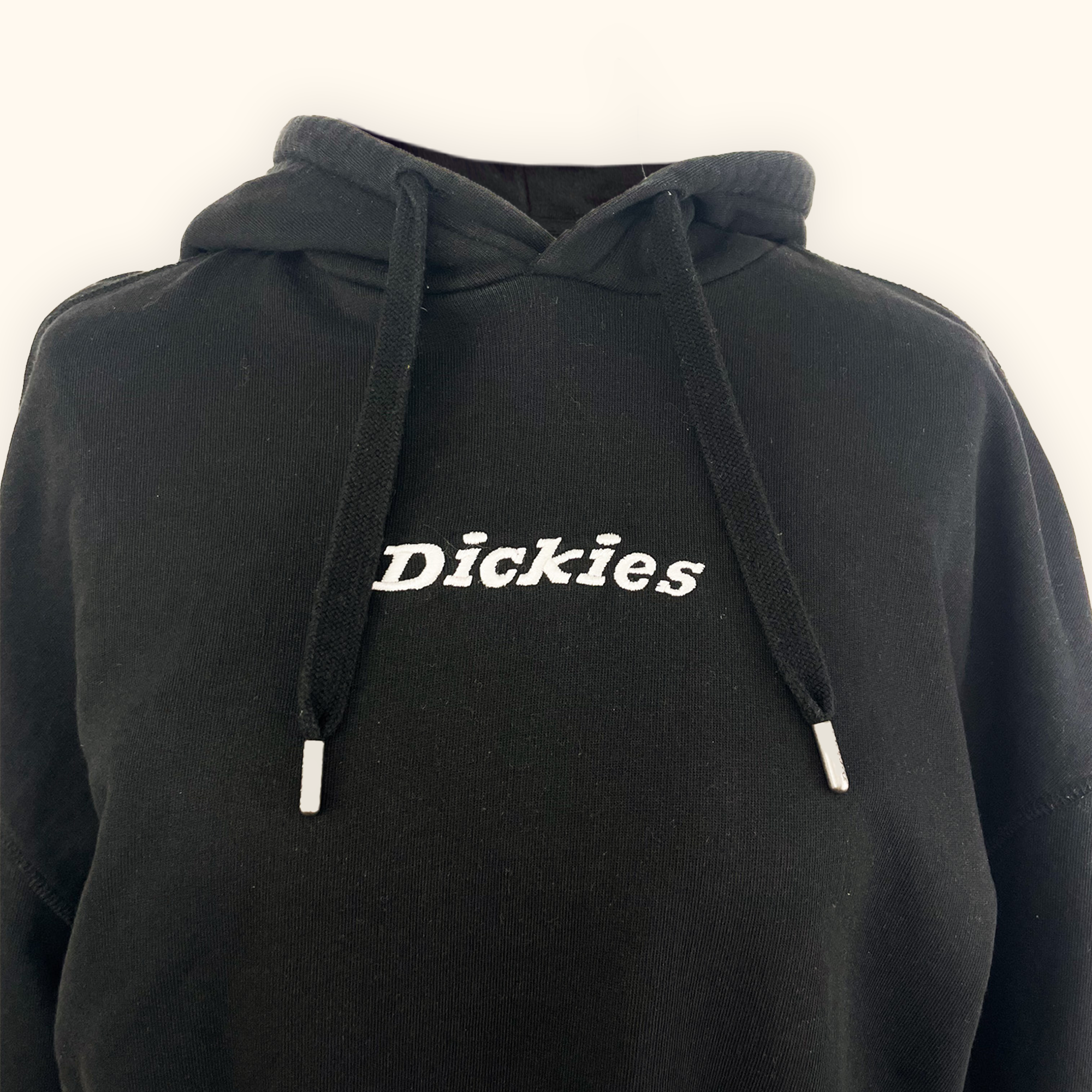 Dickies Loretta Black Boxy Hoodie - Size Small Dickies