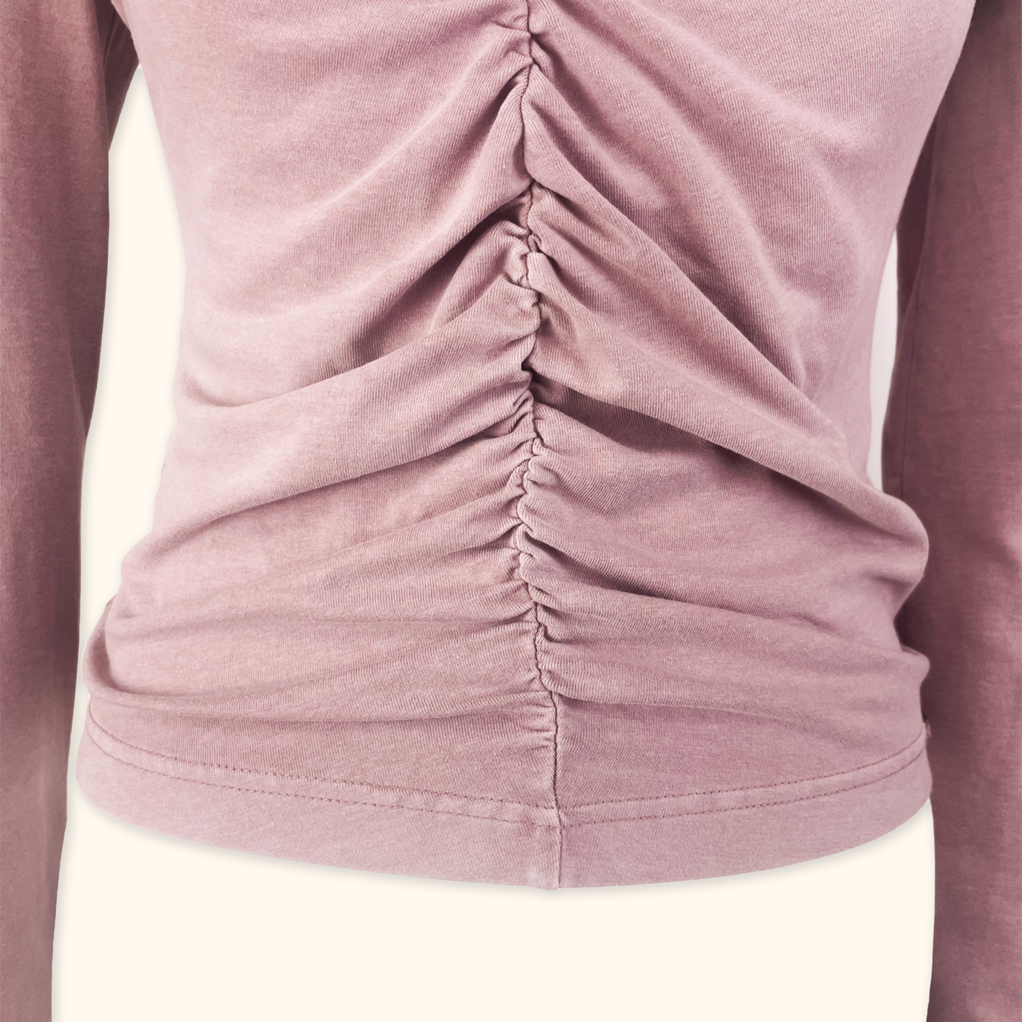 Urban Outfitters Pink Ruched Ballet Top - Size Medium Urban Outfitters
