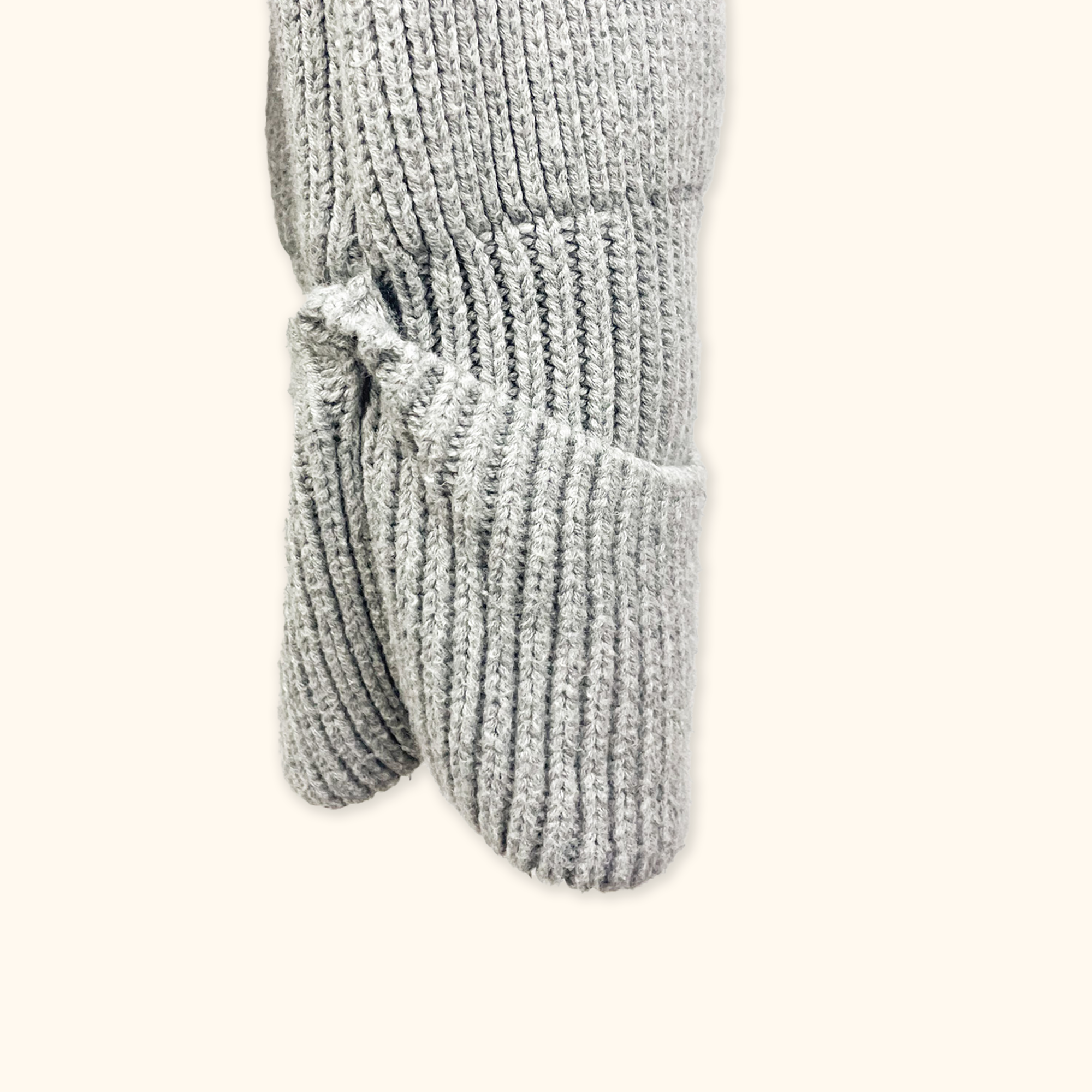 Abercrombie & Fitch Grey Chunky Knit Button Up Cardigan - Size Large Abercombie & Finch