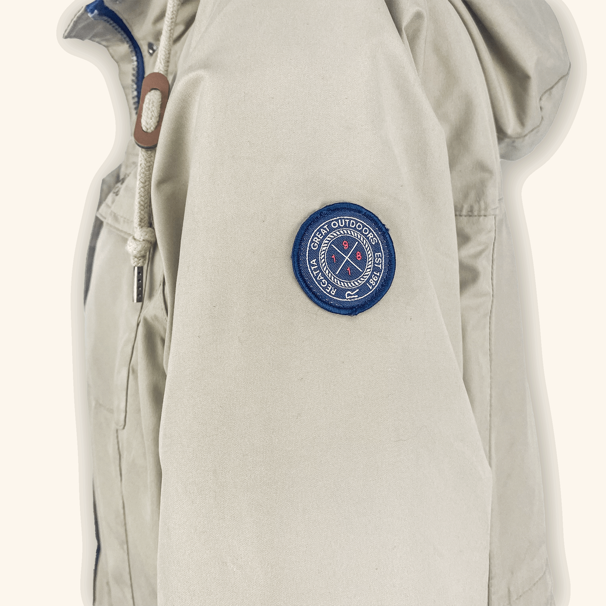 Regatta Khaki Rain Jacket - Size 16 - - Coats & jackets