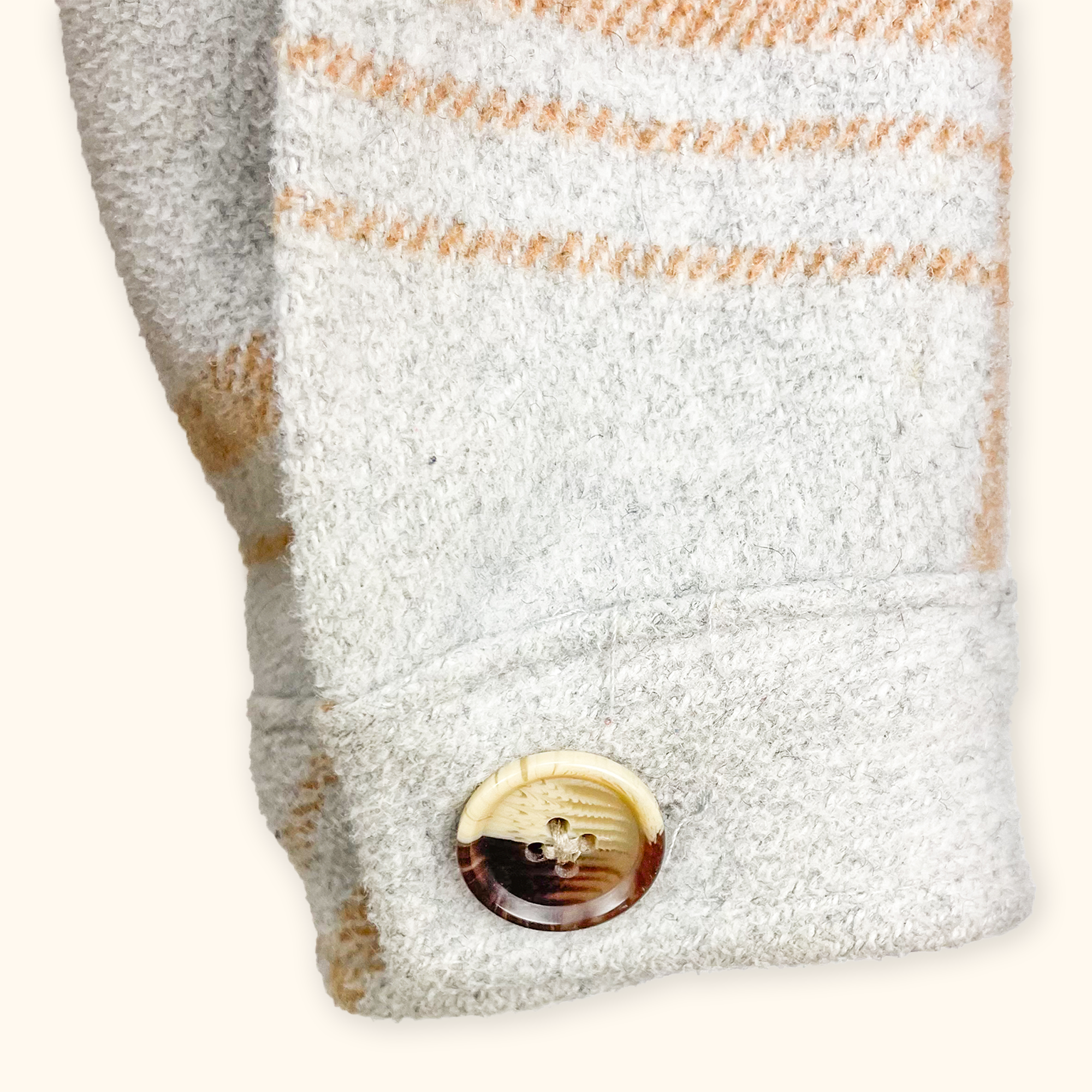 Object Owen Light Grey Plaid Shacket - Size 12 Object