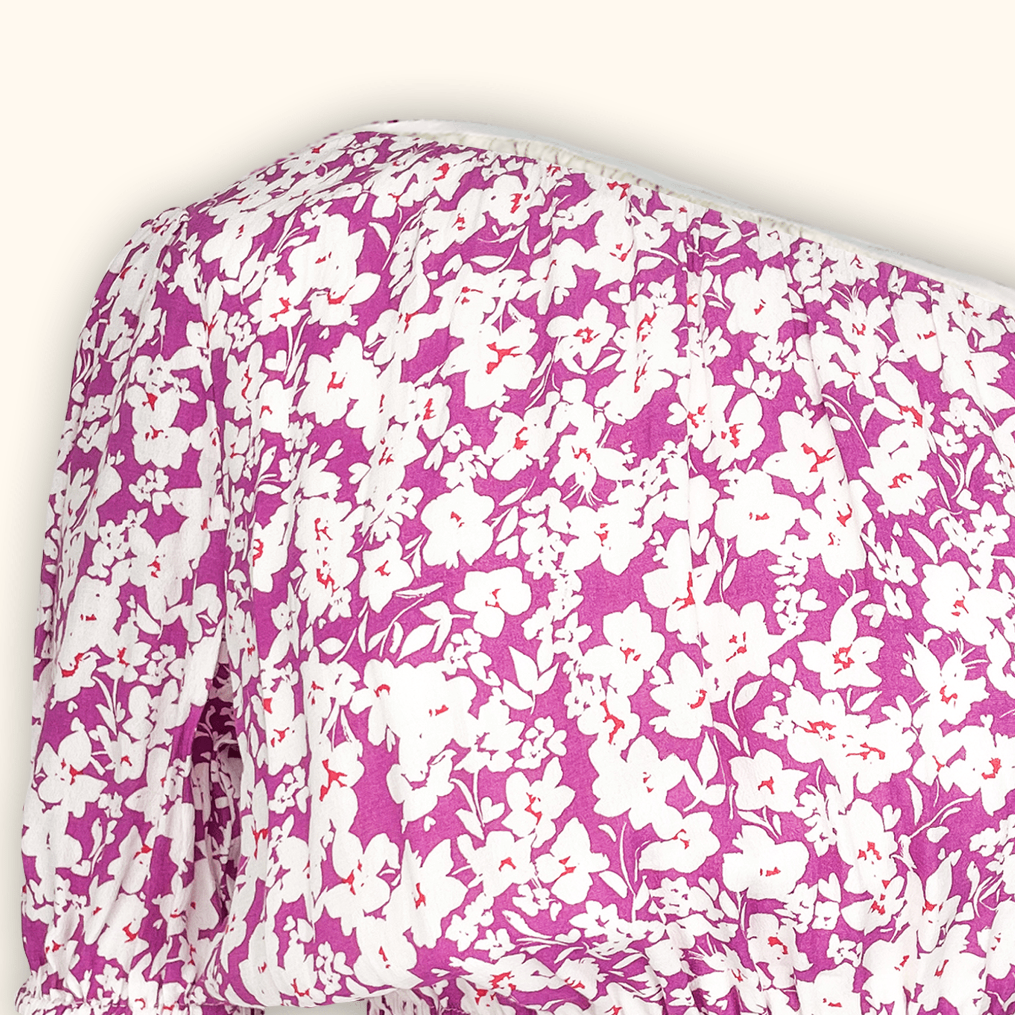 Hush One Shoulder Pink Floral Midi Dress - Size 10 Hush