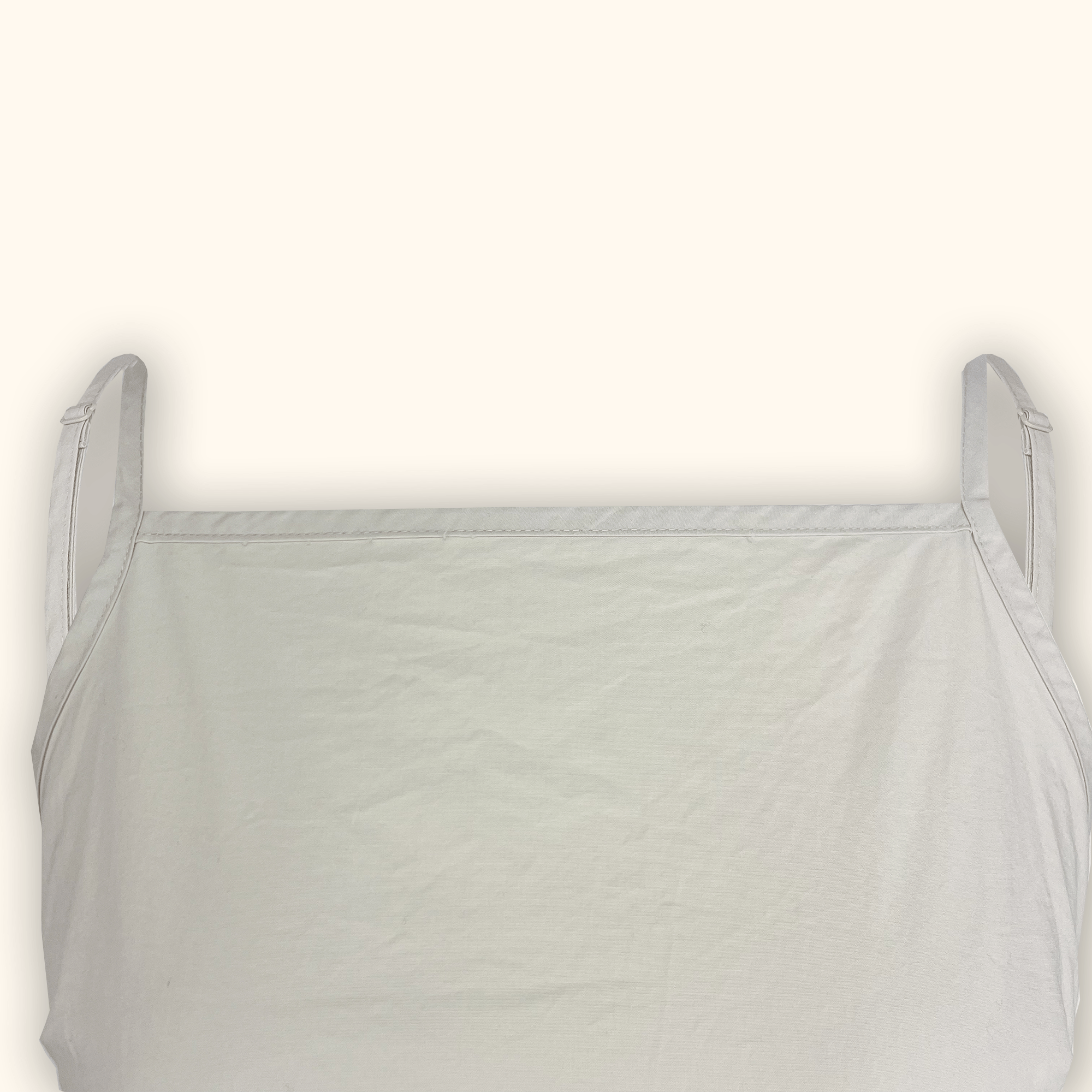 Monki Cream Cotton Tiered Midi Dress - Size Small Monki