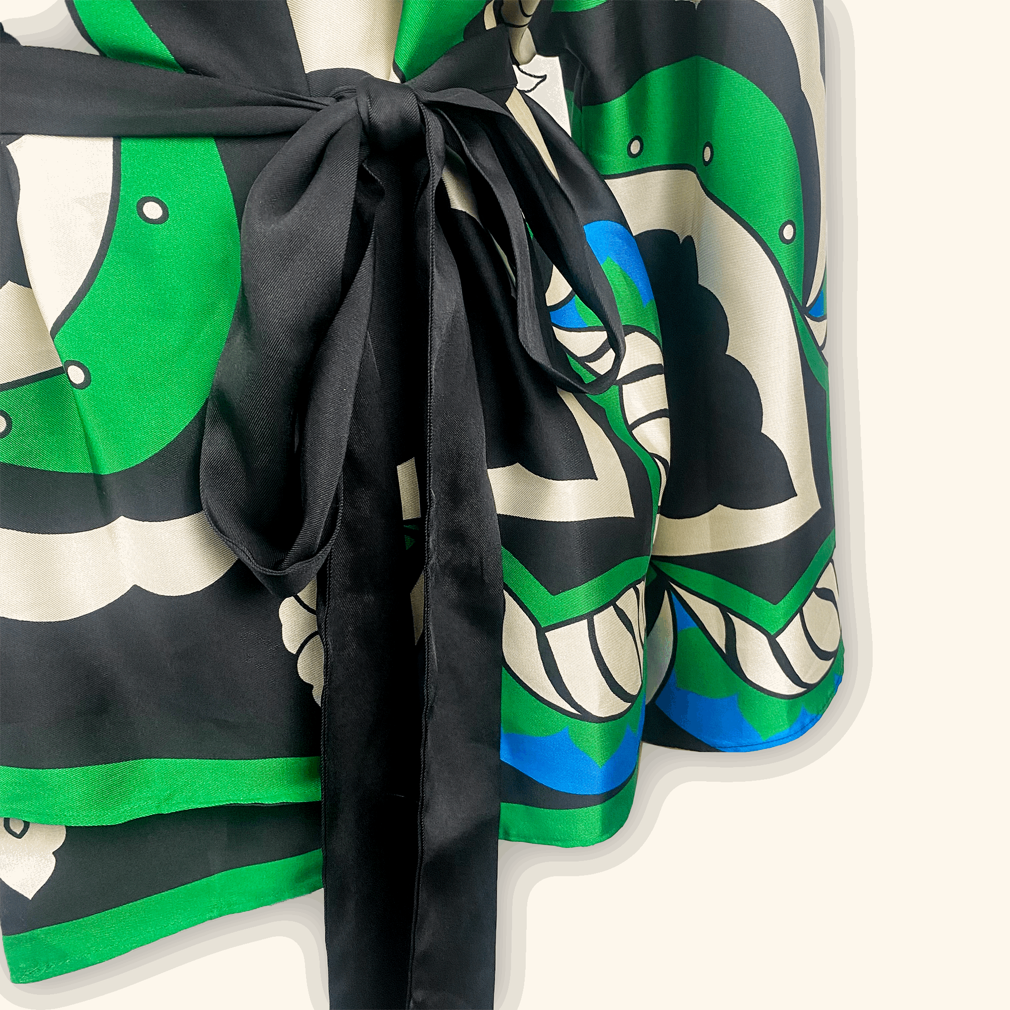 Zara Pattern Kimono Shirt Co-ord - Size Medium - - Tops & Shirts