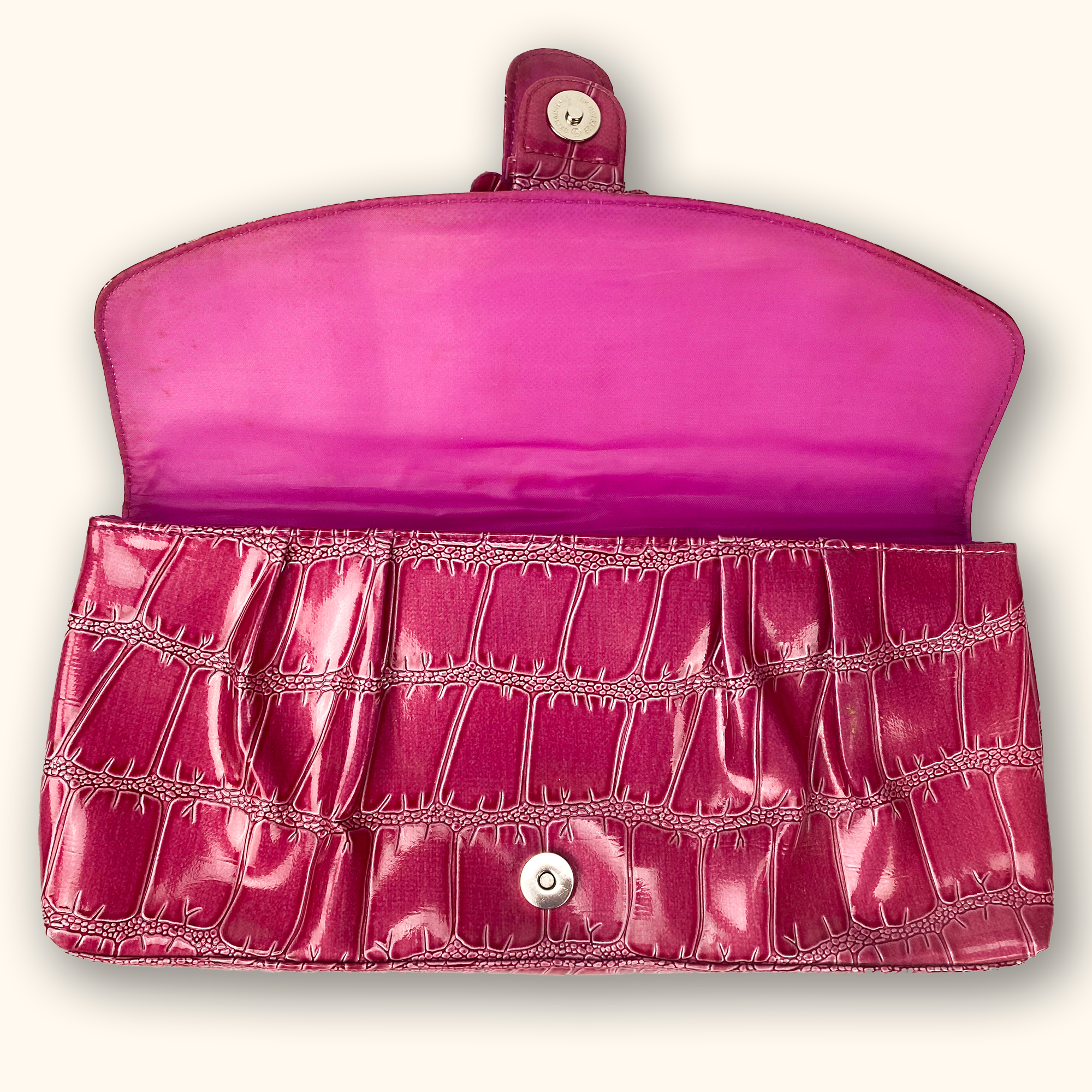 Y2K Pink Clutch Bag -  - Bags