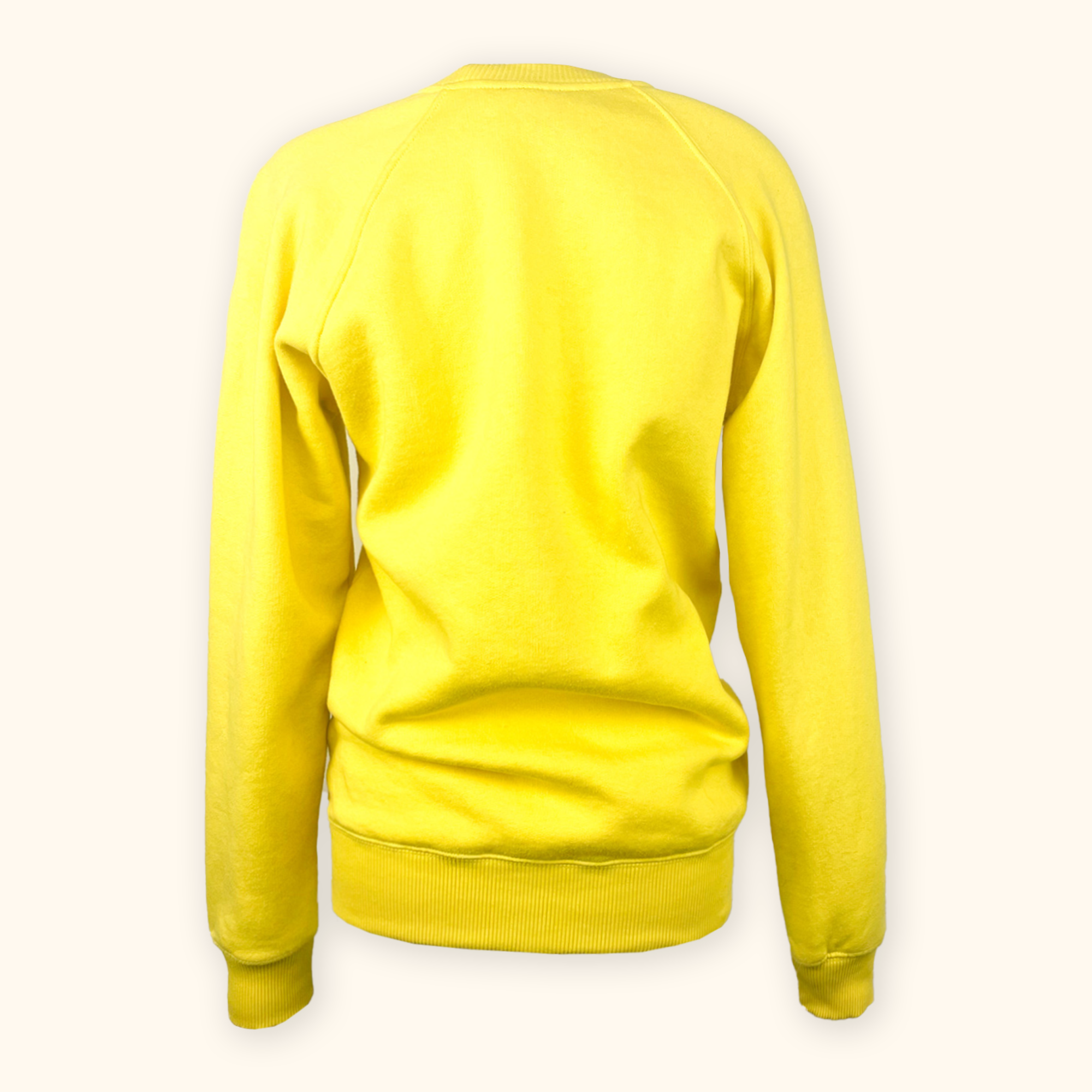 Lazy Oaf Yellow Shut Your Mouth Sweatshirt - Size Small Lazy Oaf