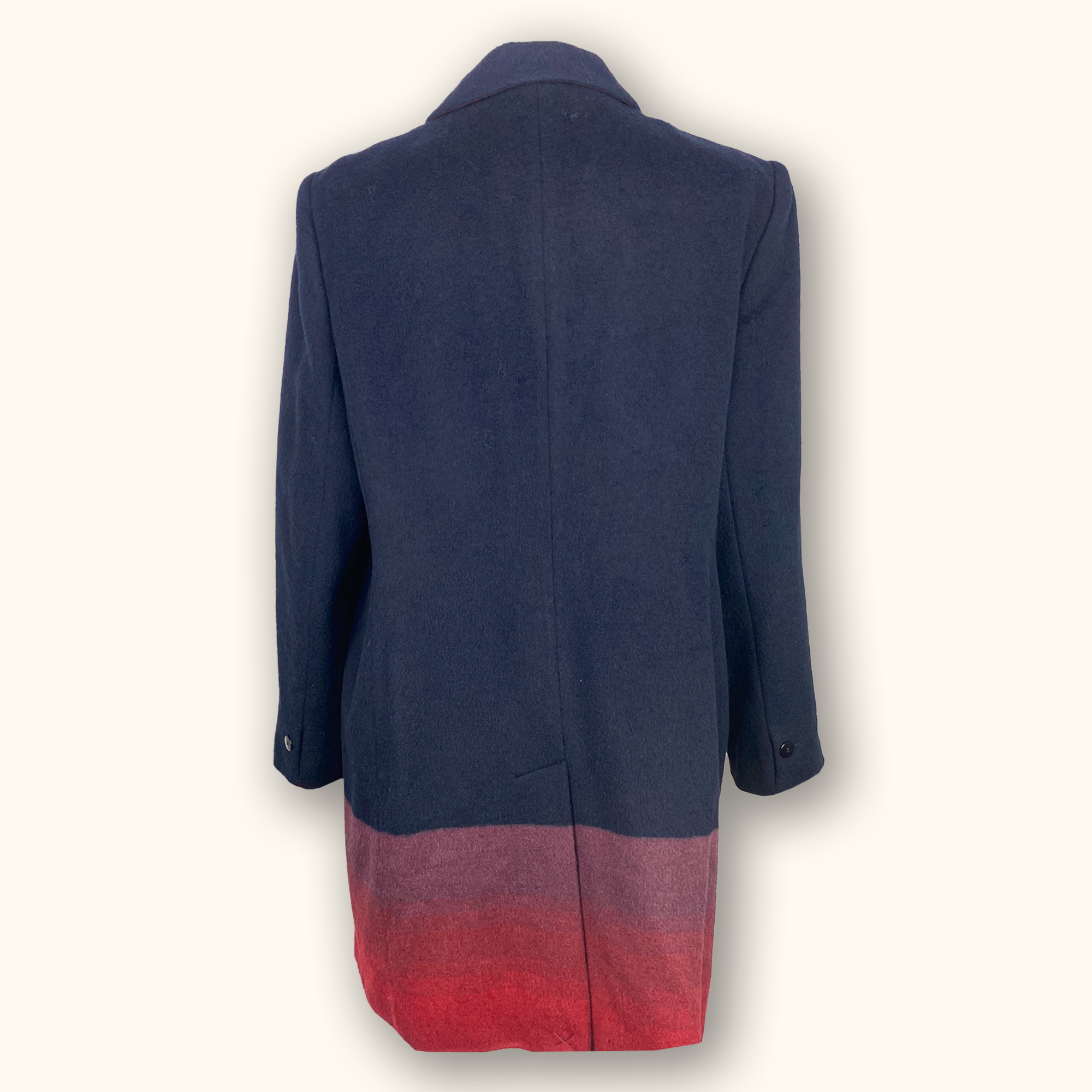 Monsoon Soft Wool Blend Ombre Coat - Size 18 -  - Coats & jackets