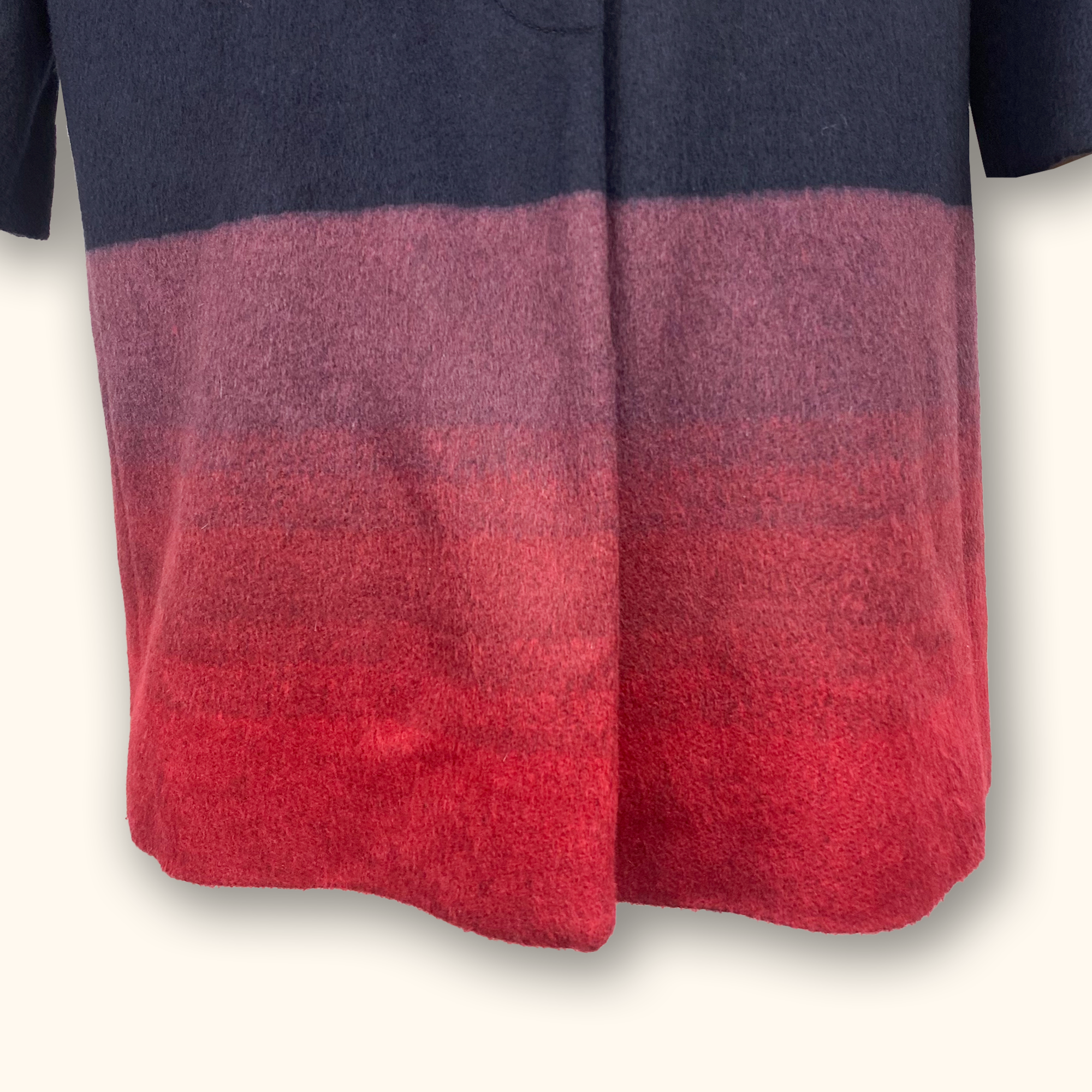 Monsoon Soft Wool Blend Ombre Coat - Size 18 -  - Coats & jackets