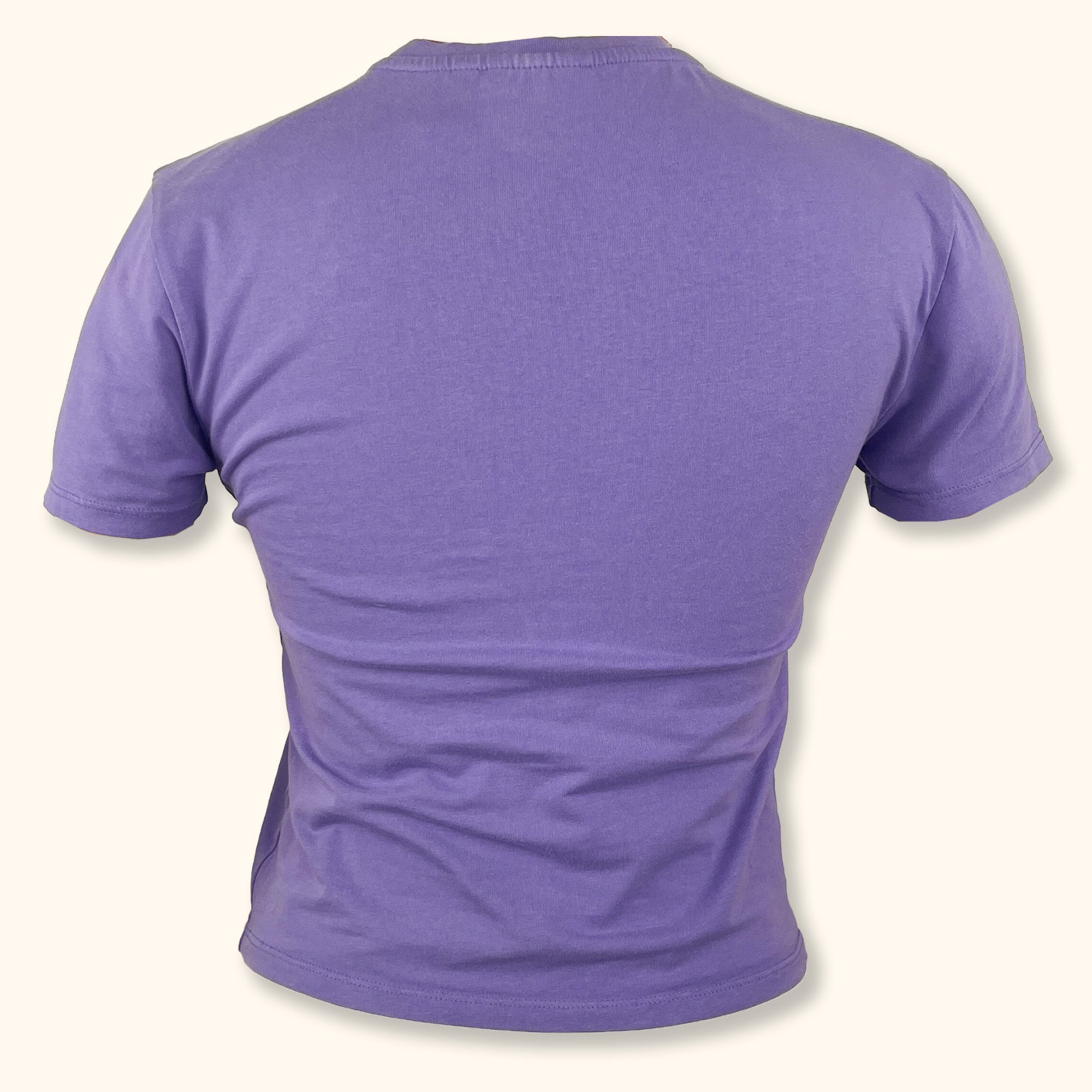 Reclaimed Vintage Purple Graphic T-Shirt - Size 8 - - Tops & Shirts