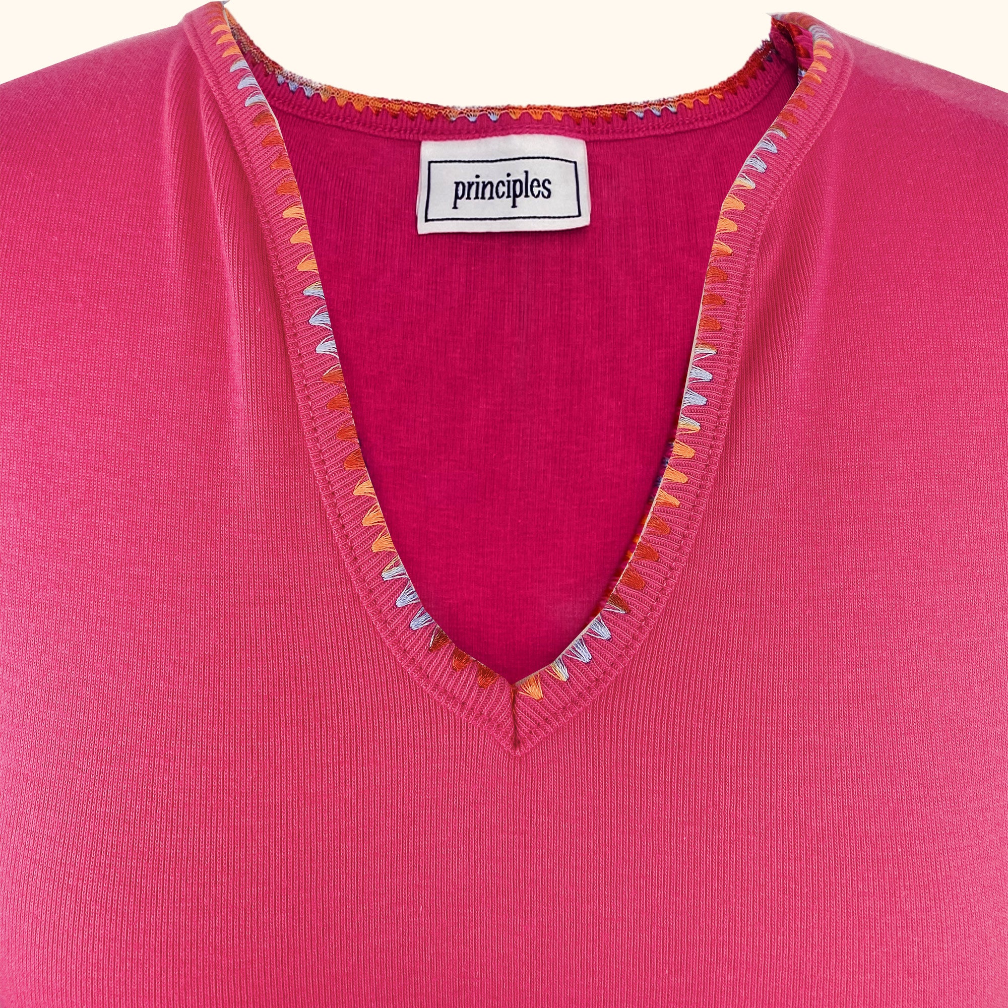Principles Y2K Inspired Hot Pink Tank Top - Size 14 -  - Tops & Shirts