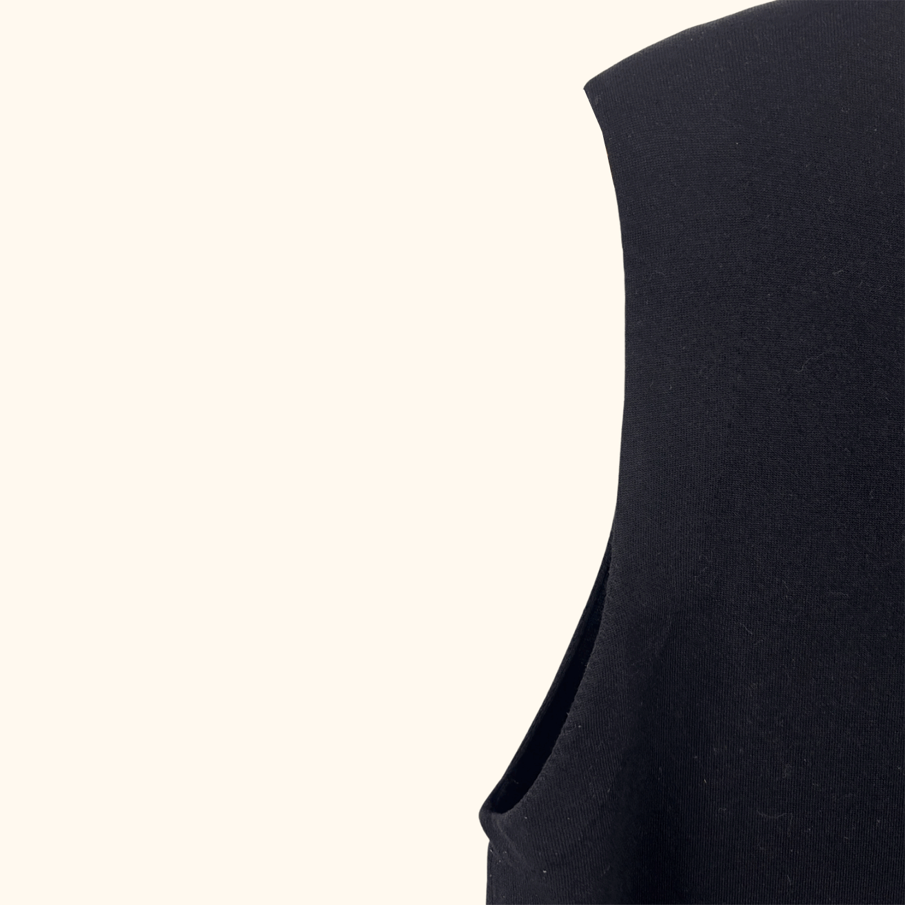 & Other Stories Black Sleeveless Mini Dress - Size Large & Other Stories