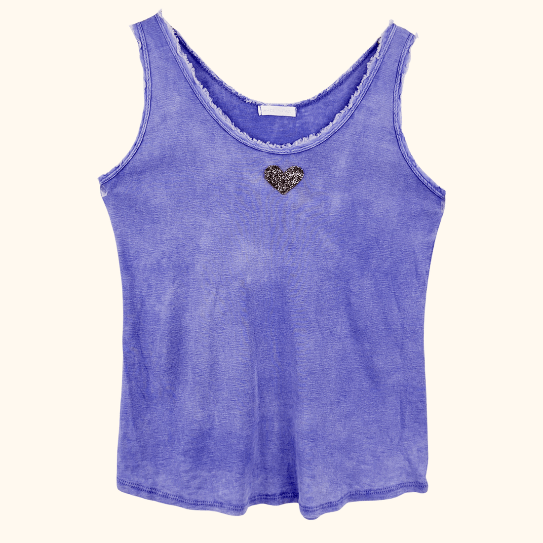 Purple Tie Dye Italian Vest - Size Large Sunshine Thrift