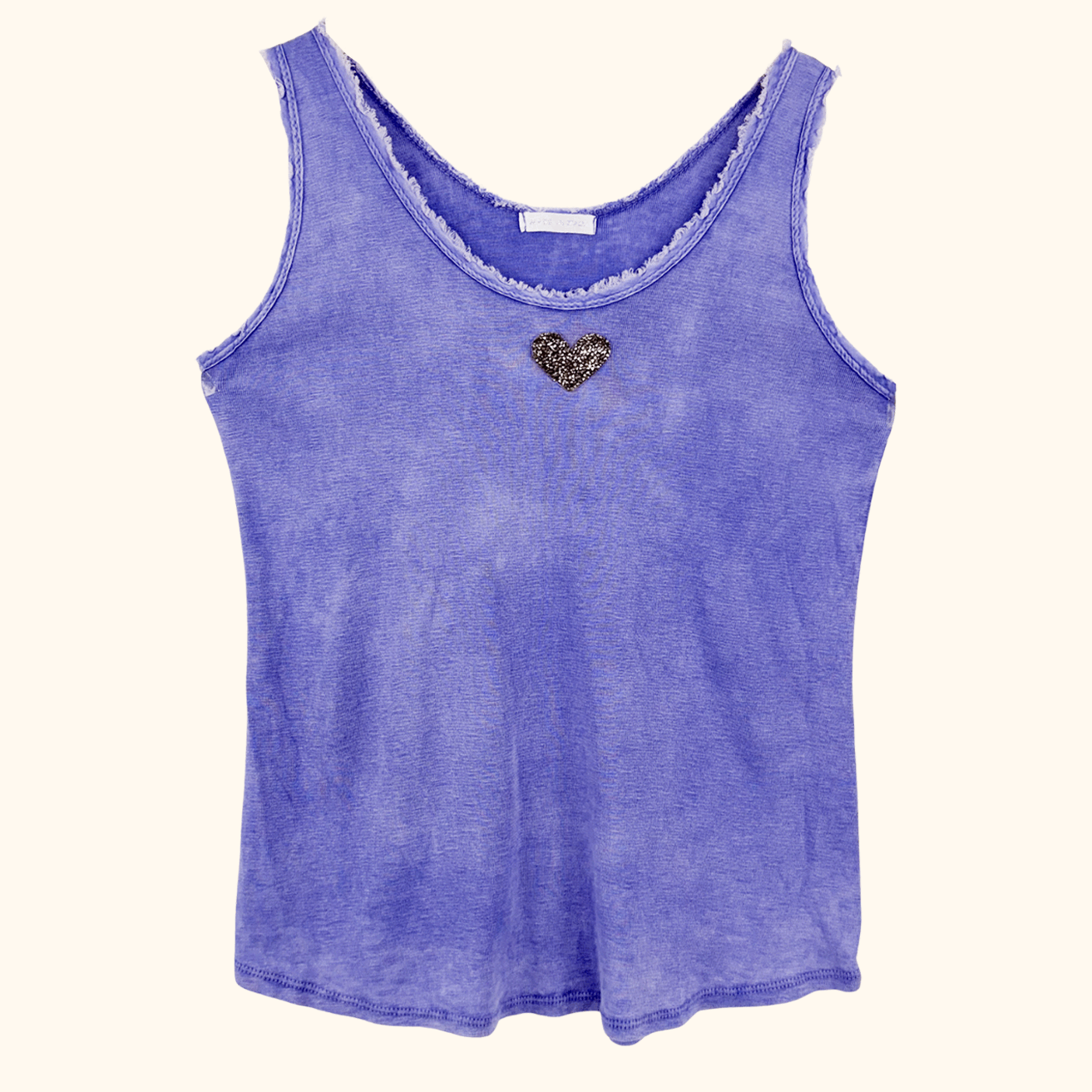 Purple Tie Dye Italian Vest - Size Large Sunshine Thrift