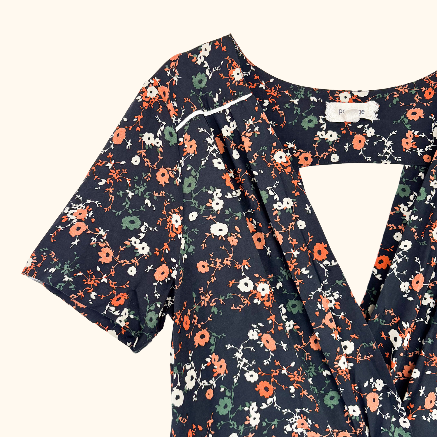 Anthropologie Porridge Floral Wide Leg Jumpsuit - Size Small