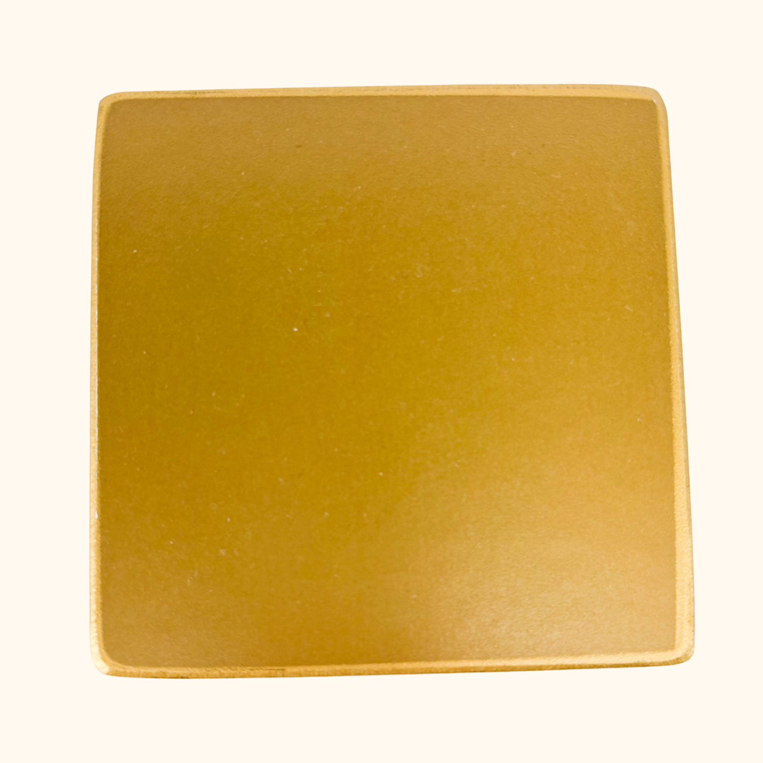 Pimpernel Plain Gold Cork Coasters Set of 6 Pimpernel