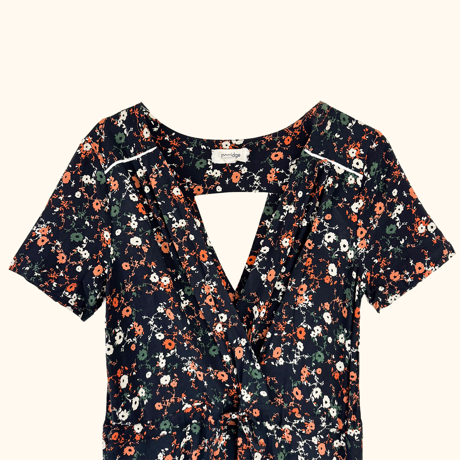 Anthropologie Porridge Floral Wide Leg Jumpsuit - Size Small